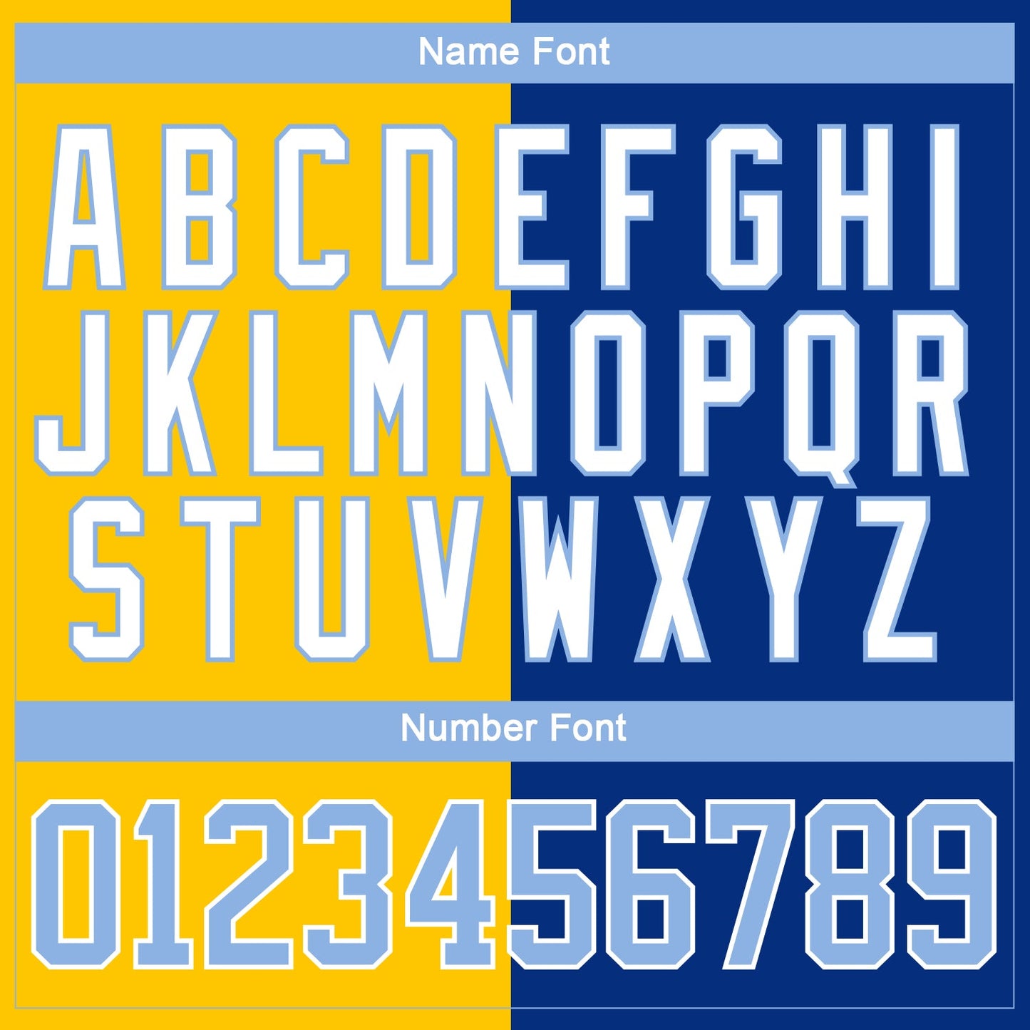 Custom Royal Light Blue Yellow-White Split Fashion Hockey Lace Neck Jersey view 7