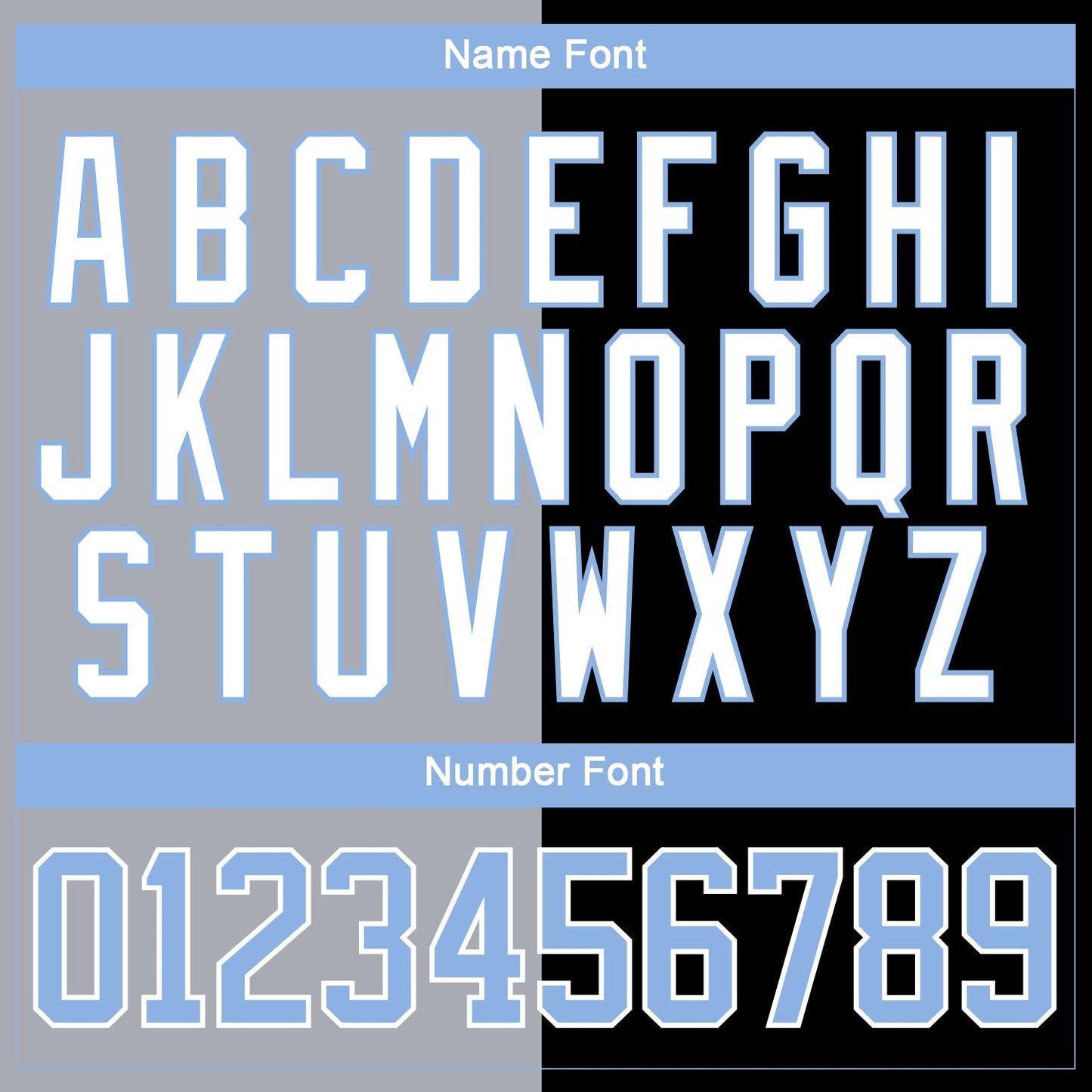 Custom Black Light Blue Gray-White Split Fashion Hockey Lace Neck Jersey view 7