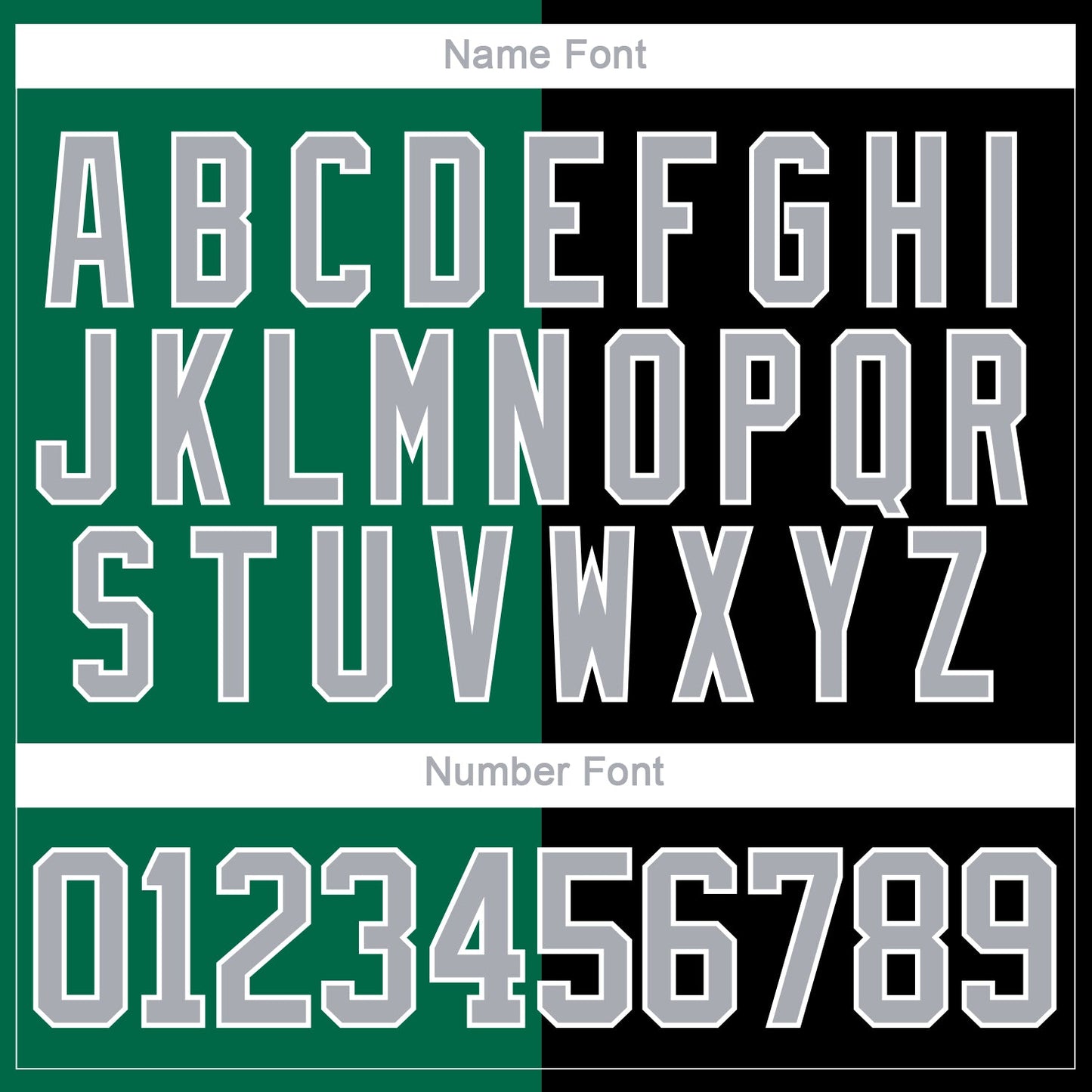 Custom Black Gray Kelly Green-White Split Fashion Hockey Lace Neck Jersey view 7