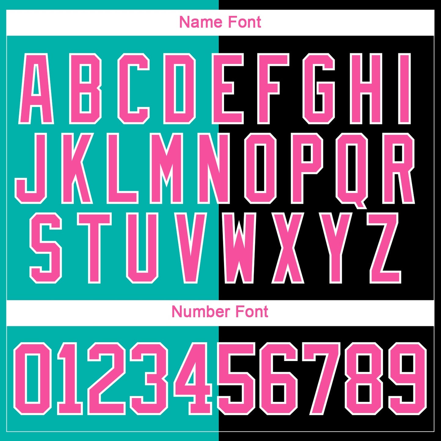 Custom Black Pink Aqua-White Split Fashion Hockey Lace Neck Jersey view 7