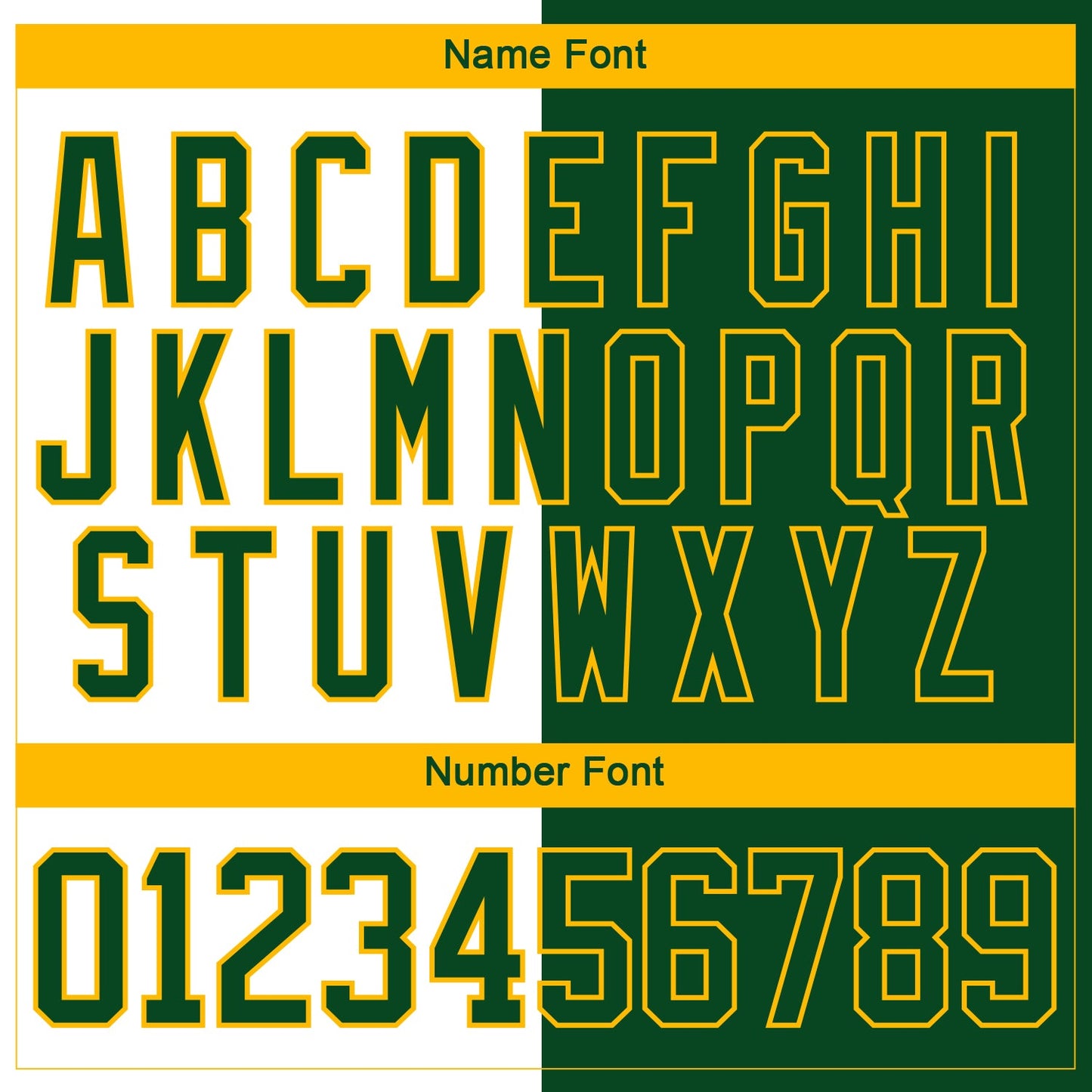 Custom Green Gold-White Split Fashion Hockey Lace Neck Jersey view 7