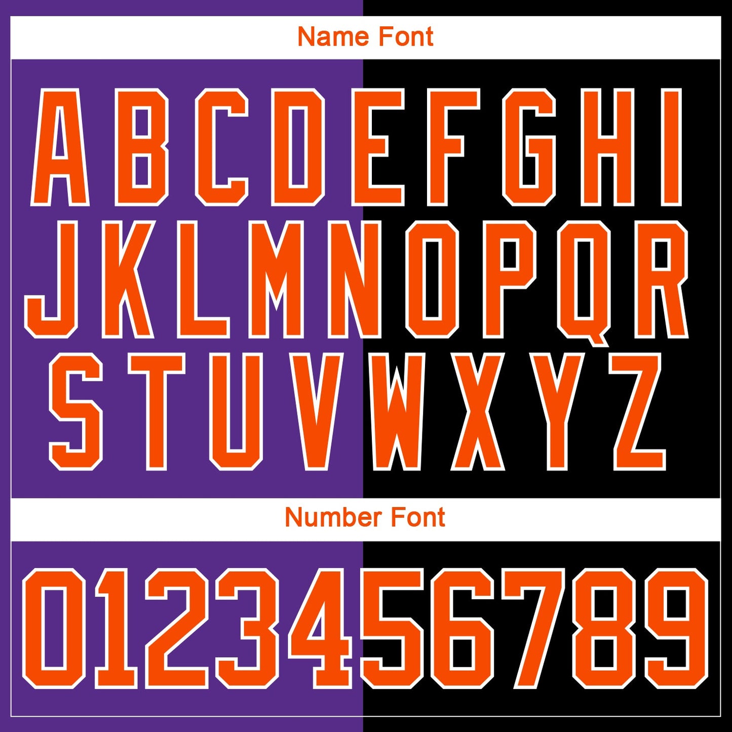 Custom Black Orange Purple-White Split Fashion Hockey Lace Neck Jersey view 7