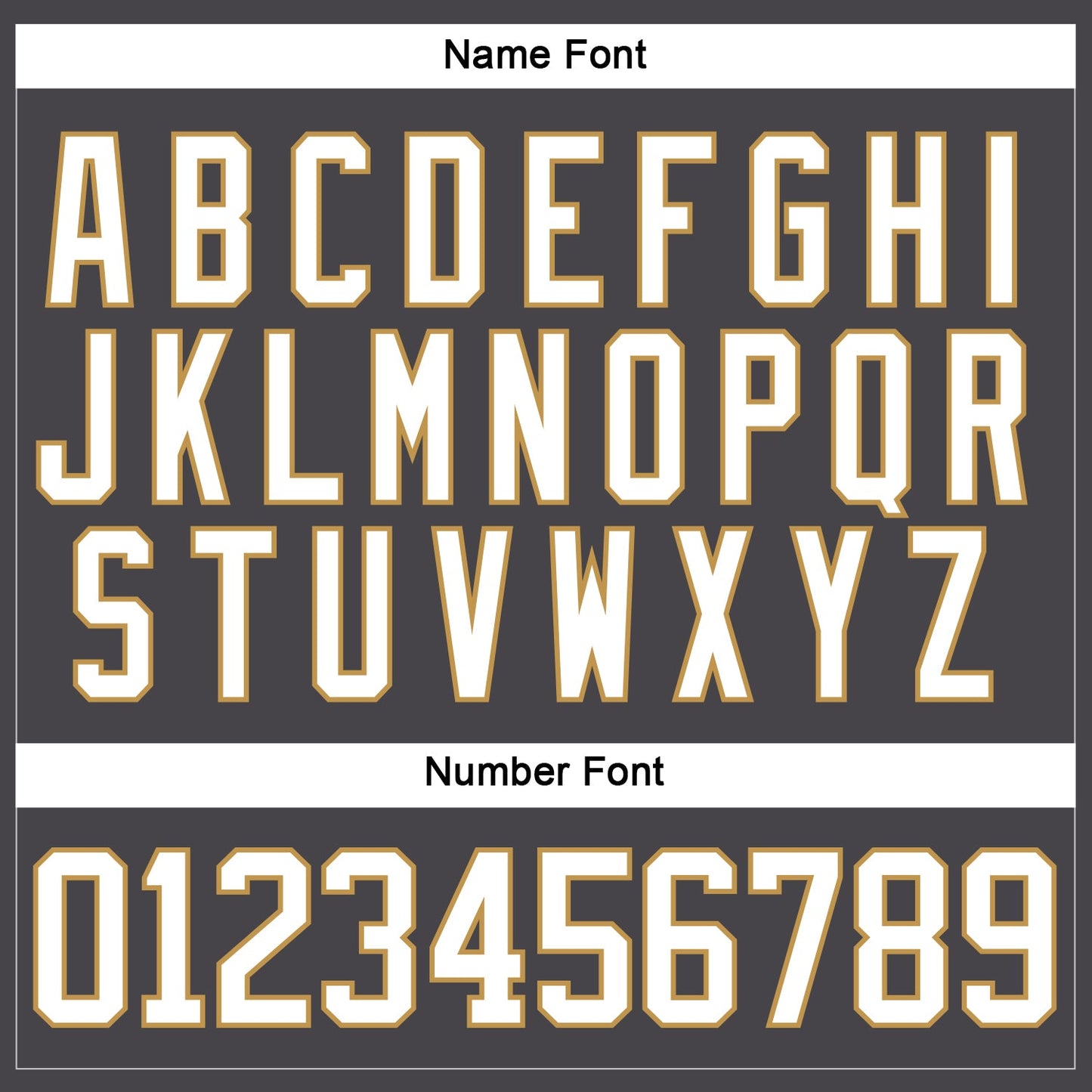 Custom Steel Gray White-Old Gold Hockey Jersey view 5