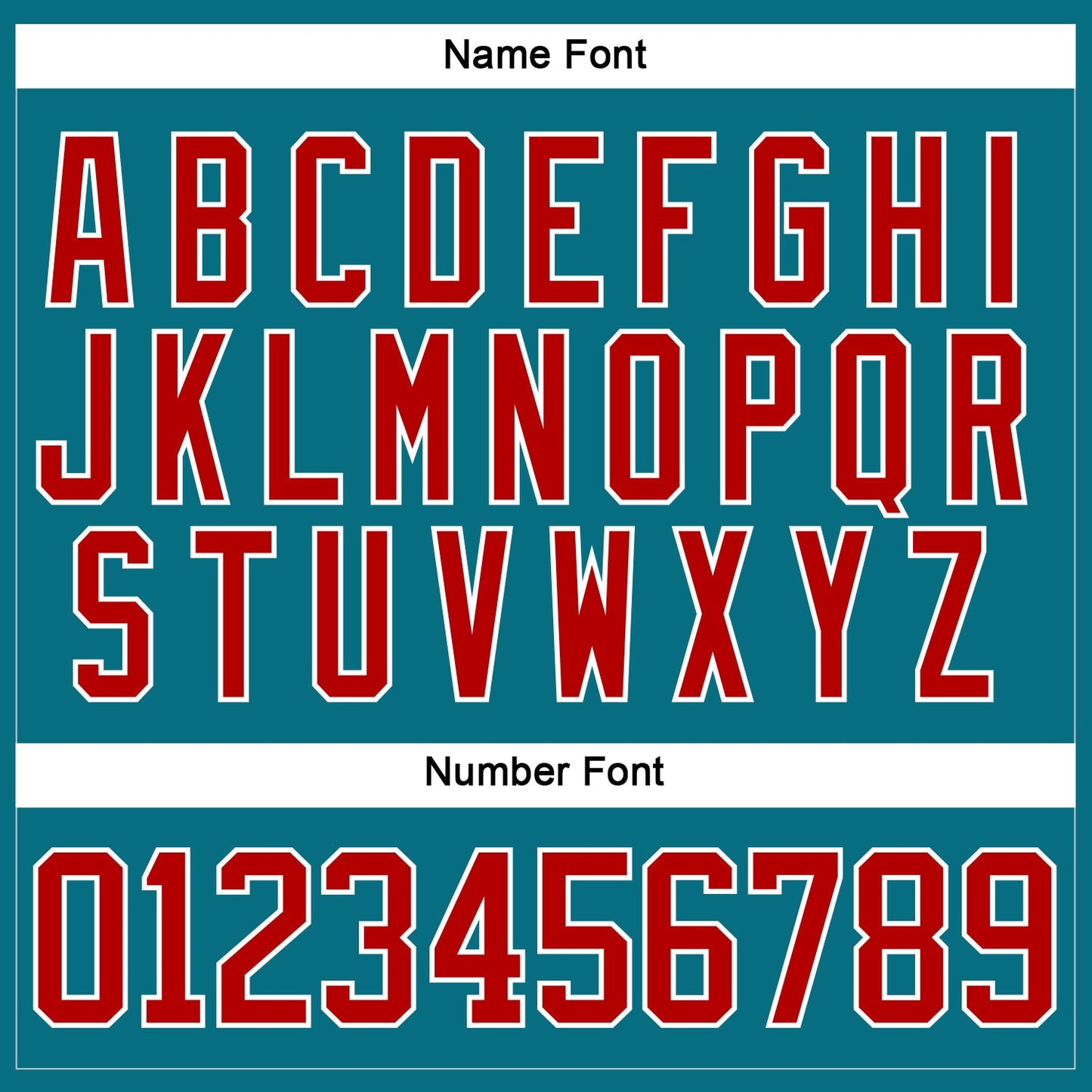 Custom Teal Red-White Hockey Lace Neck Jersey view 5