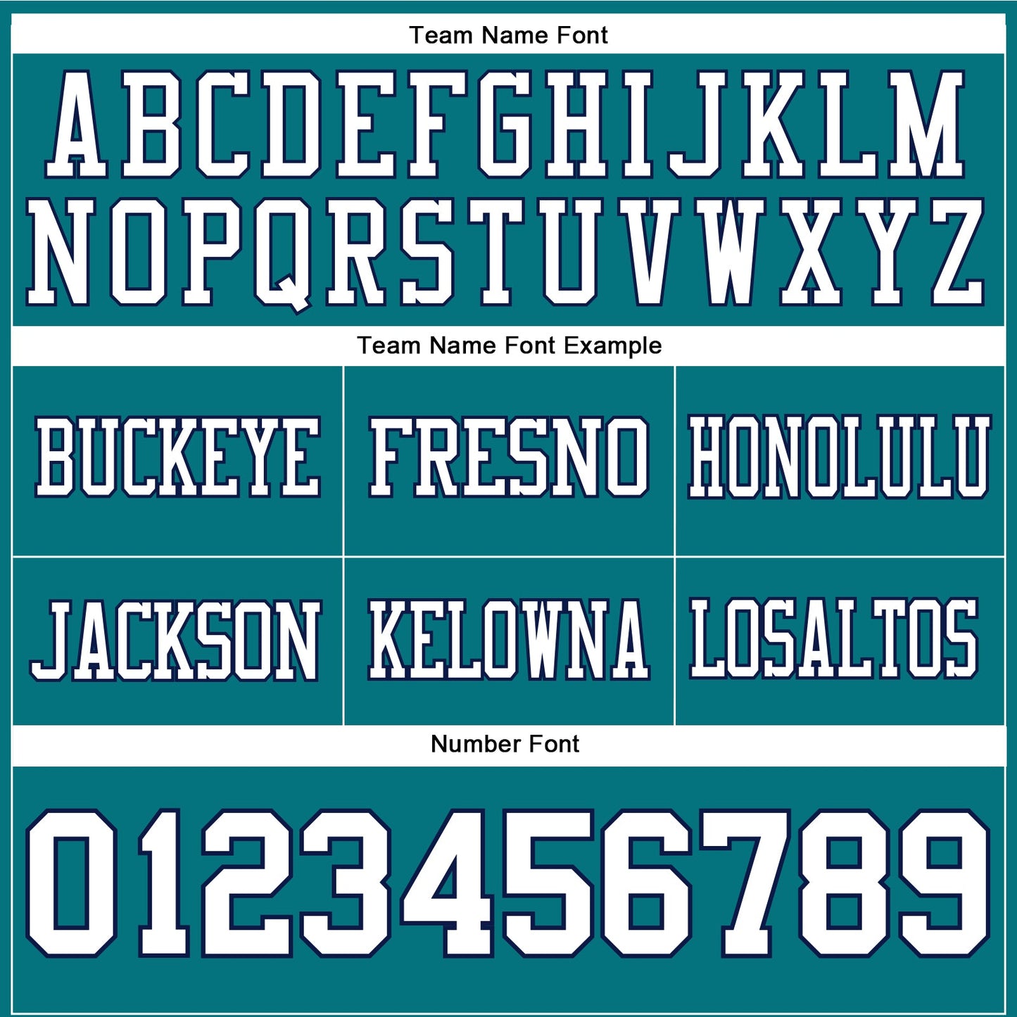 Custom Teal White-Navy Authentic Football Jersey view 4