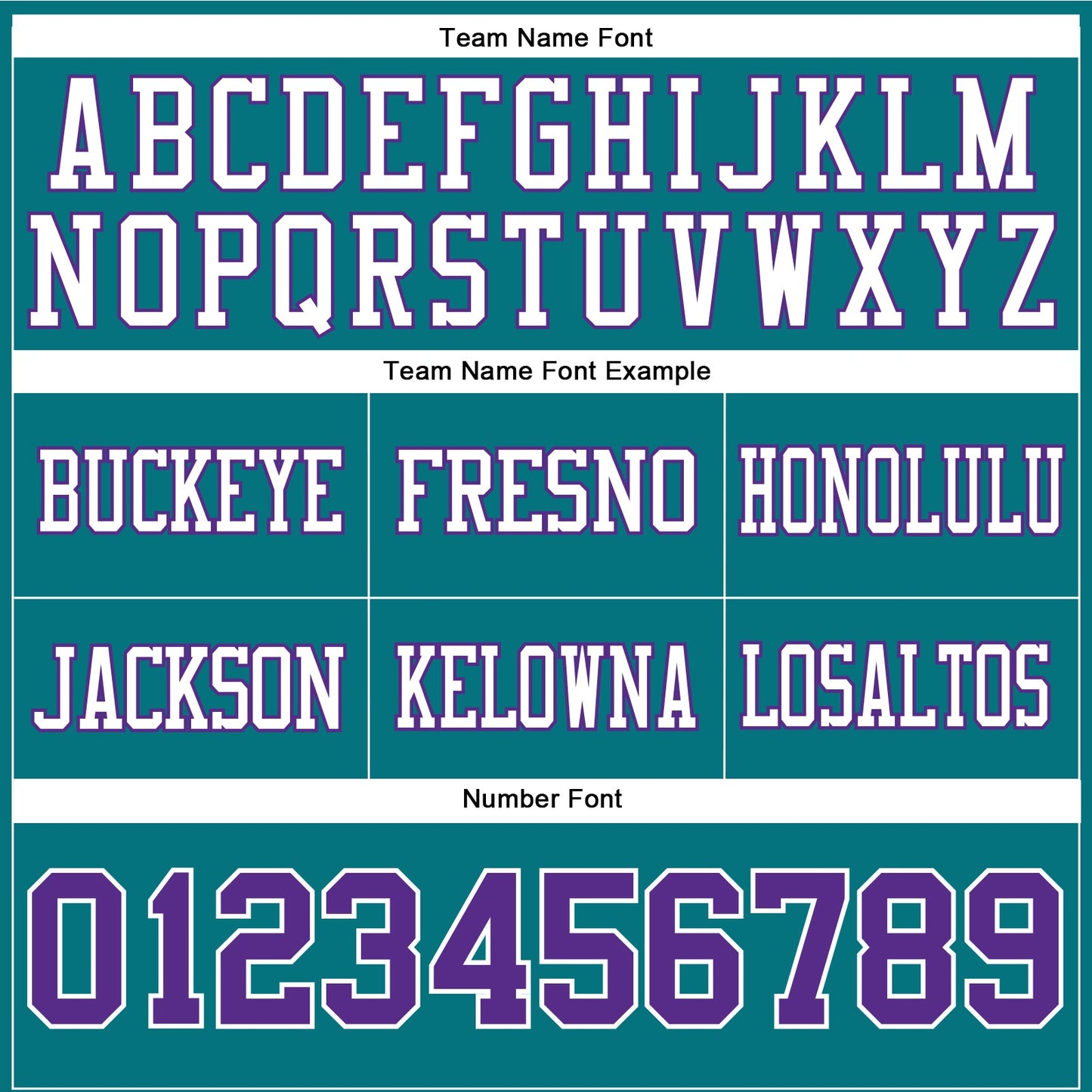 Custom Teal Purple-White Authentic Football Jersey view 4