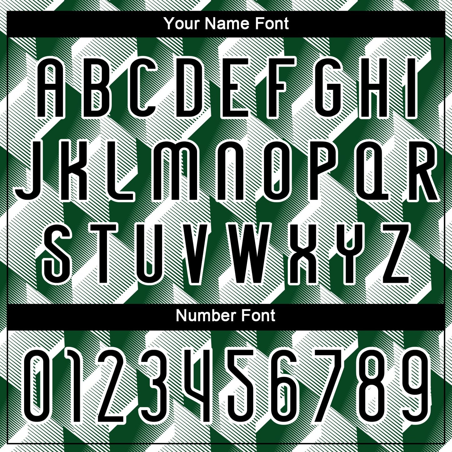 Custom Green Black-White Geometric Shape Sublimation Volleyball Uniform Jersey view 6