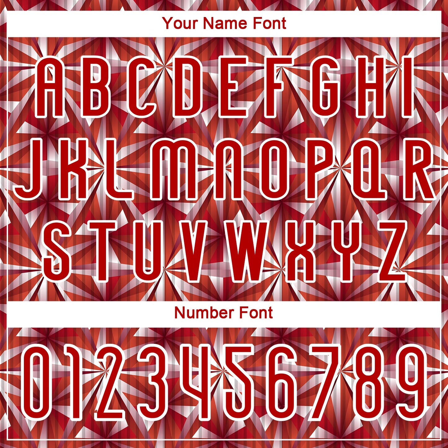 Custom Red White Geometric Shape Sublimation Volleyball Uniform Jersey view 6