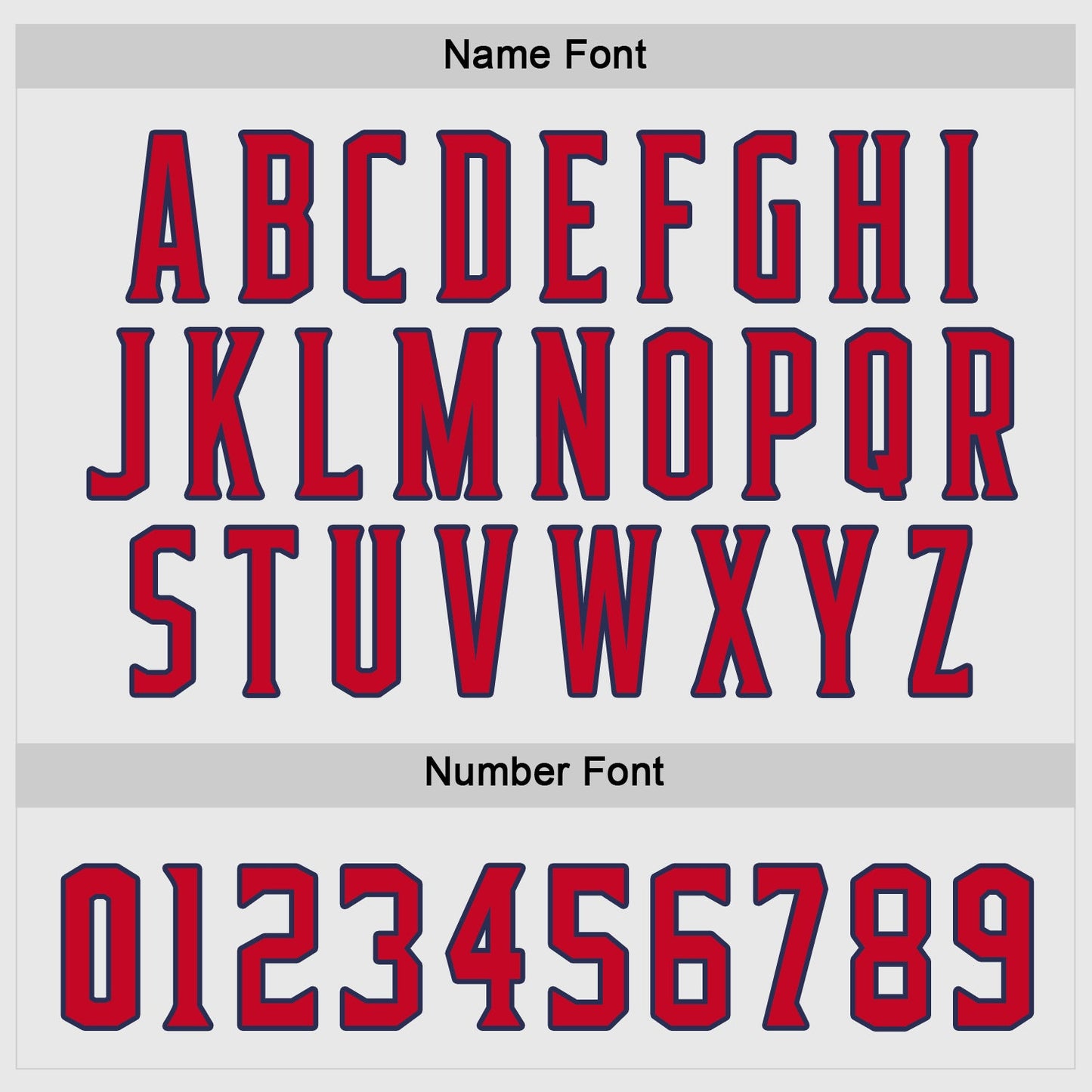Custom White Red-Navy Hockey Jersey view 4