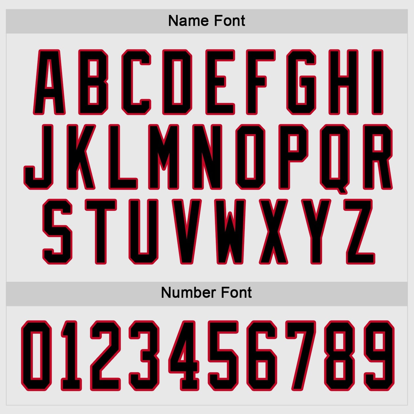 Custom White Black-Red Hockey Jersey view 4