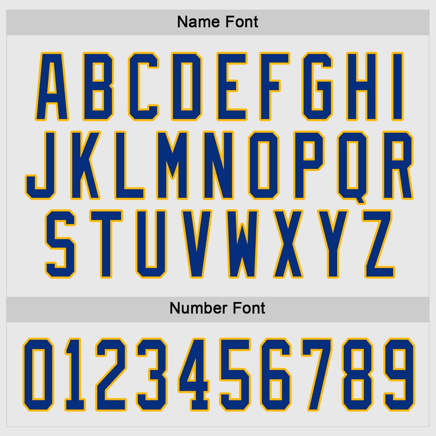 Custom White Royal-Gold Hockey Jersey view 4