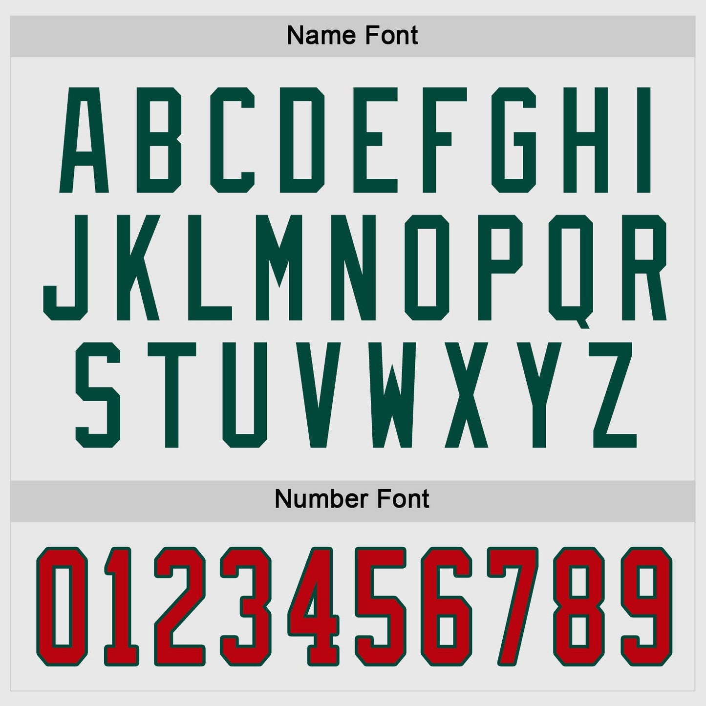 Custom White Red-Green Hockey Jersey view 4