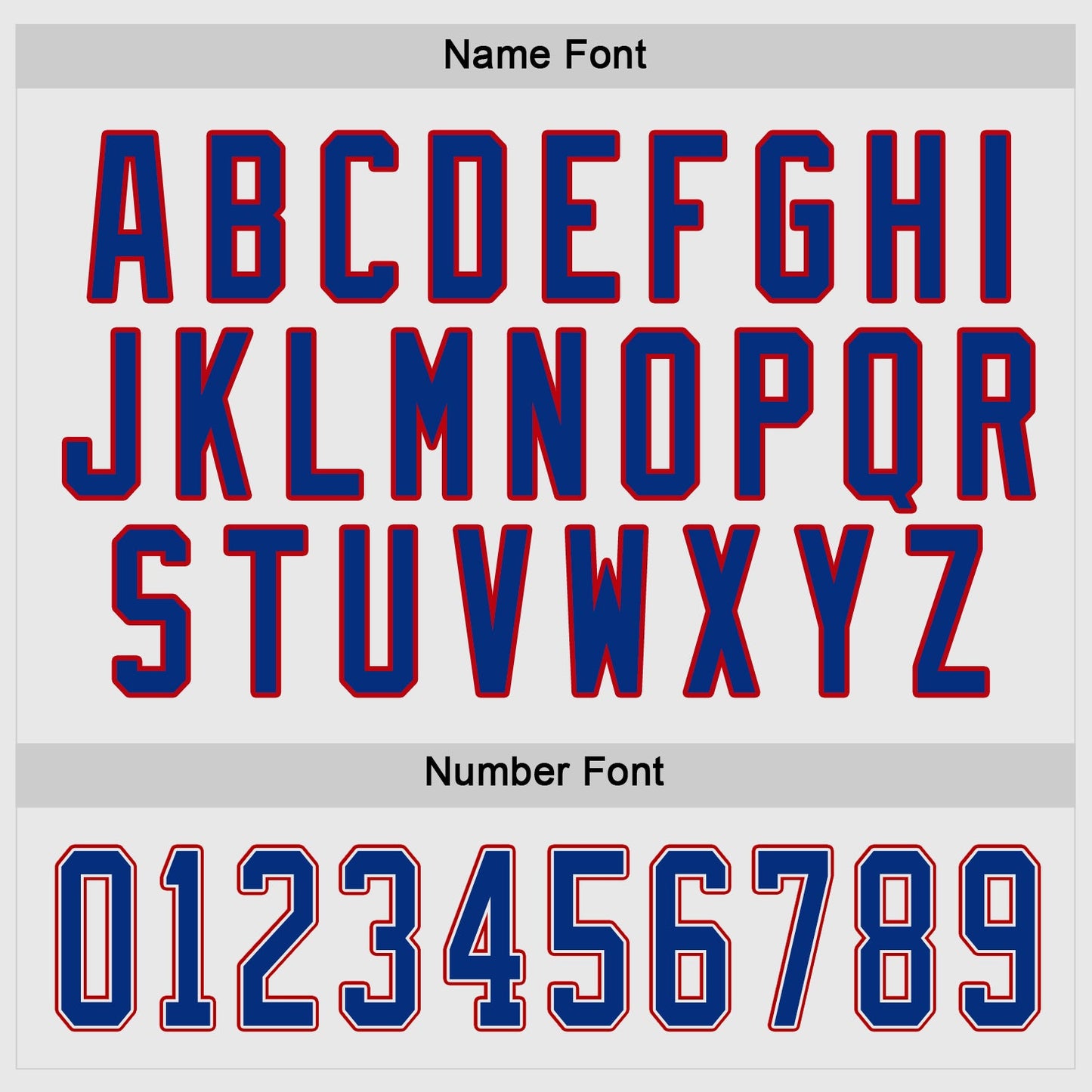 Custom White Royal-Red Hockey Jersey view 4