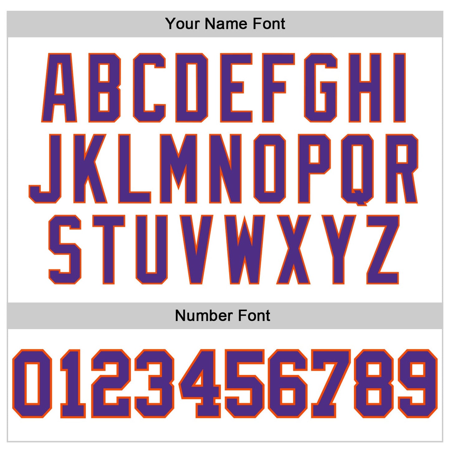 Custom White Purple Pinstripe Purple-Orange Authentic Basketball Jersey view 4