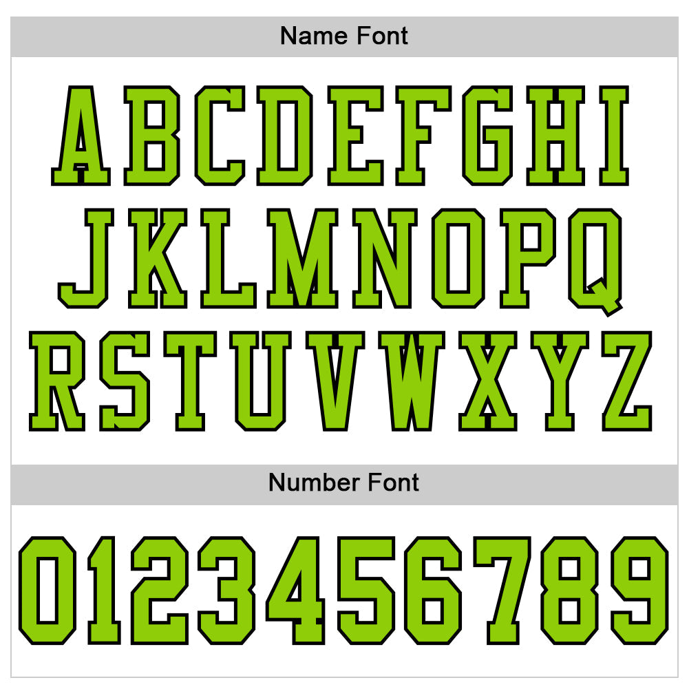 Custom White Neon Green-Black Mesh Authentic Football Jersey view 4