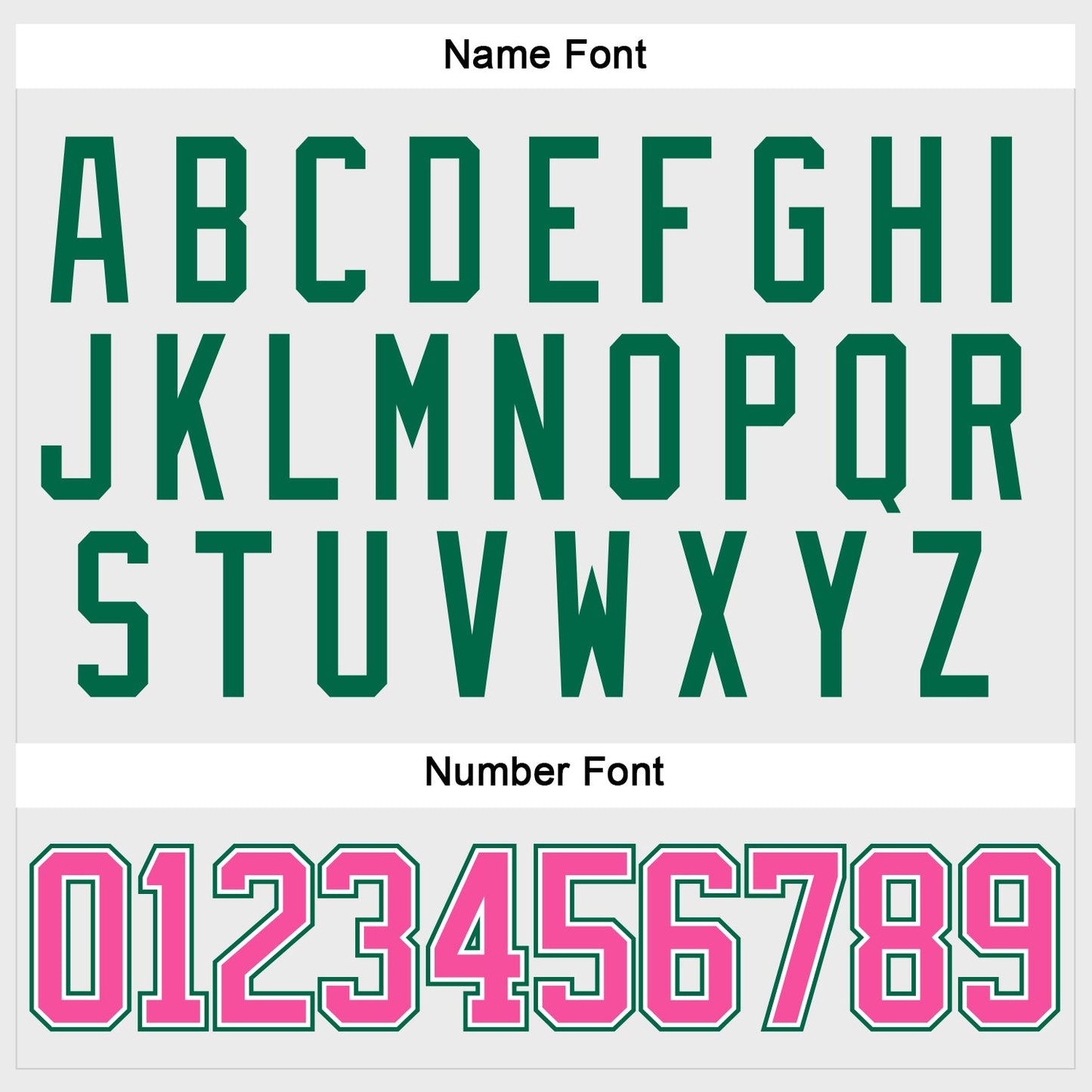 Custom White Pink-Kelly Green Hockey Lace Neck Jersey view 5