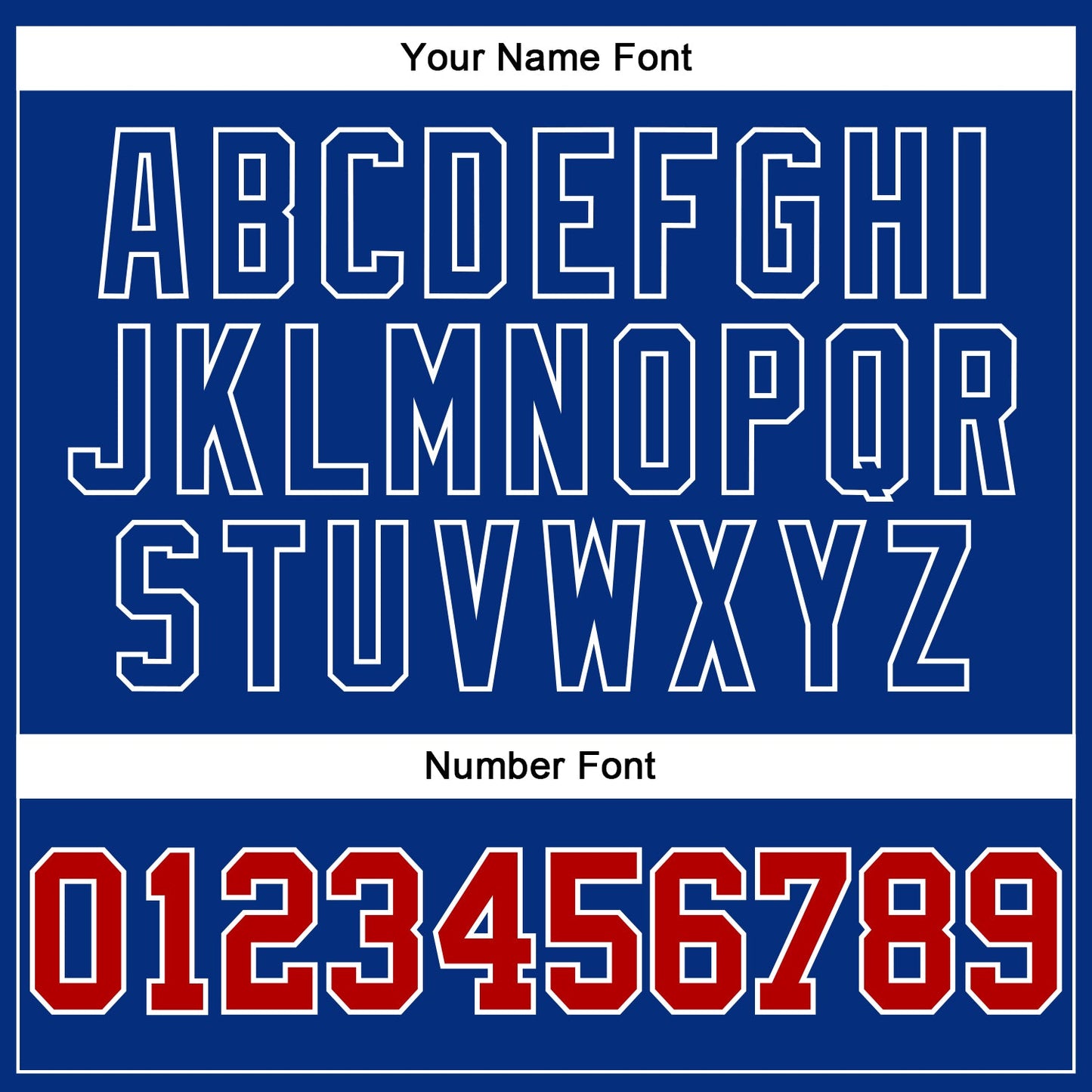 Custom White Red-Royal Authentic Football Jersey view 5