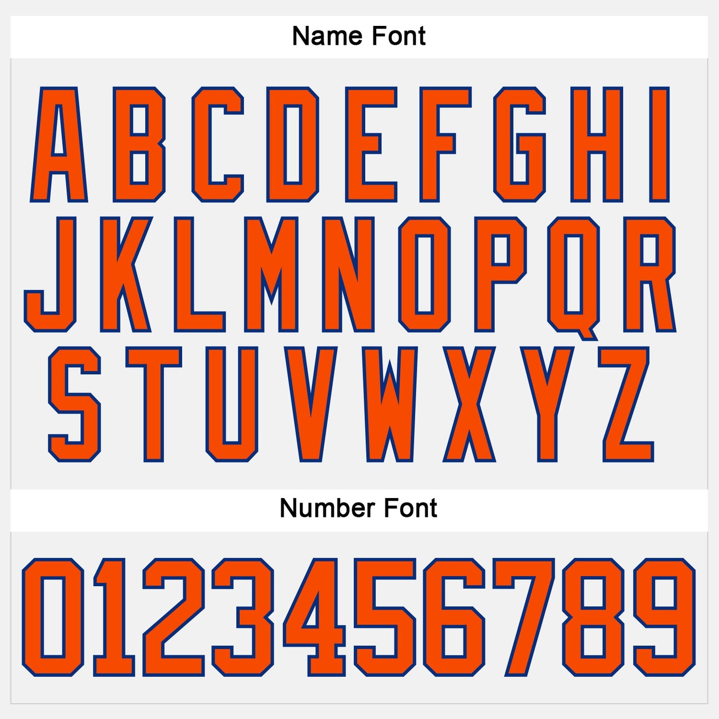 Custom White Orange-Royal Hockey Lace Neck Jersey view 5