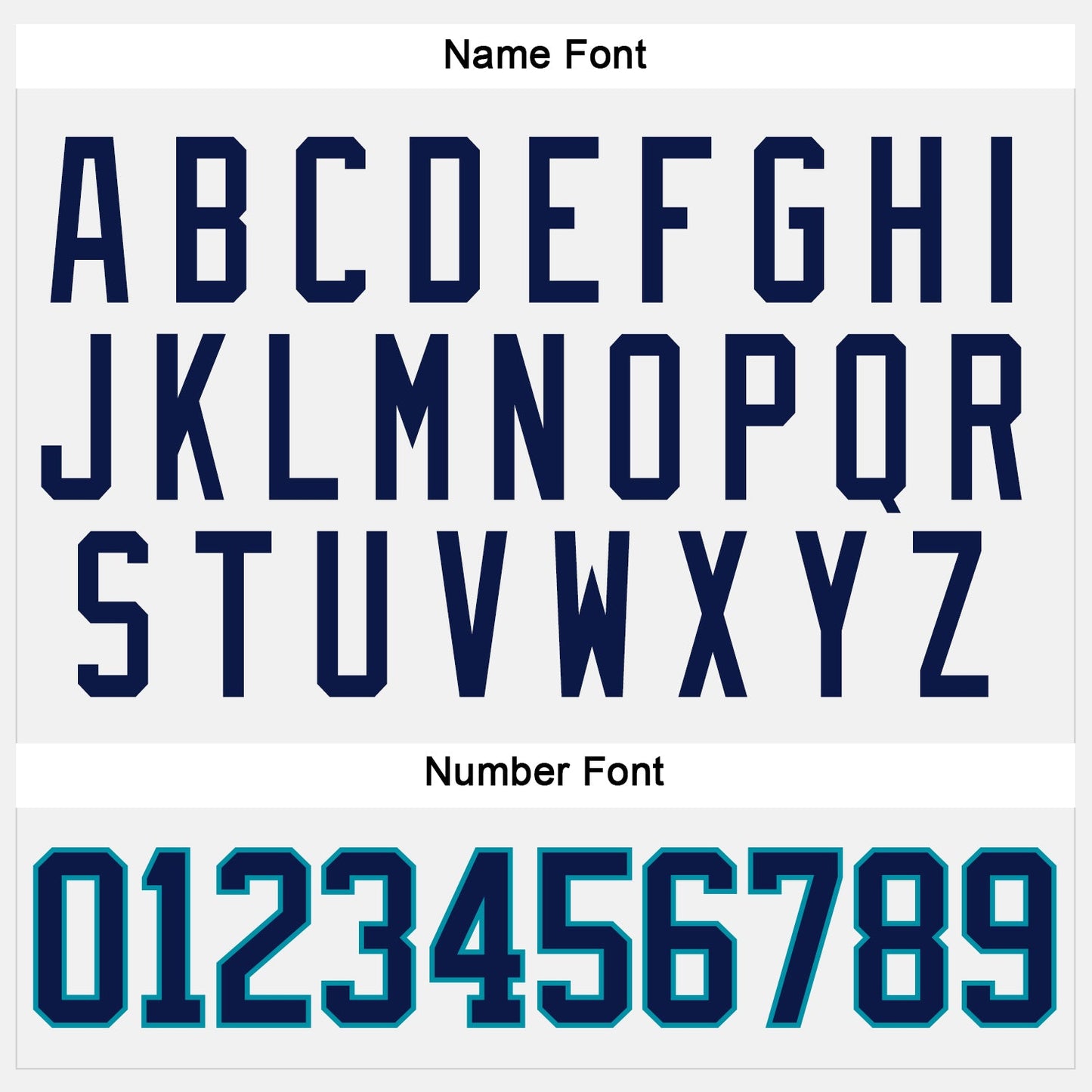 Custom White Navy-Teal Hockey Jersey view 5