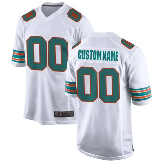 Custom M.Dolphins 2022 Jerseys Stitched American Football Jerseys view 2