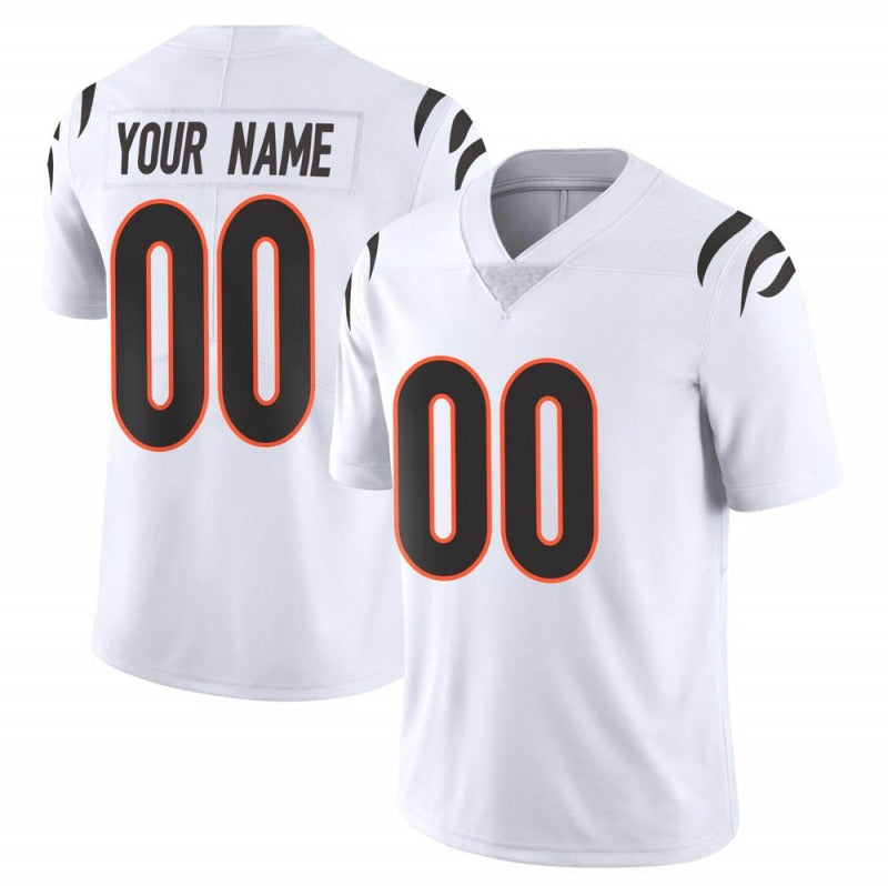 Custom C.Bengals White Limited Stitched Football Jerseys 2022 Super Bowl LVI - Main View