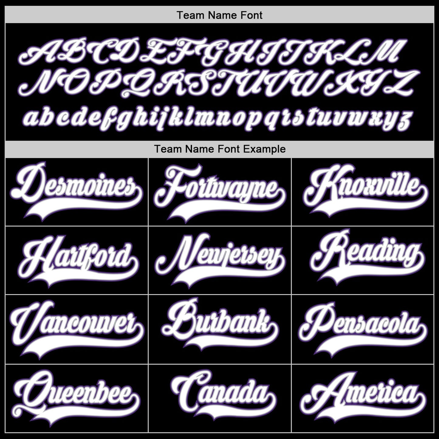 Custom Black White-Purple Hockey Jersey view 6