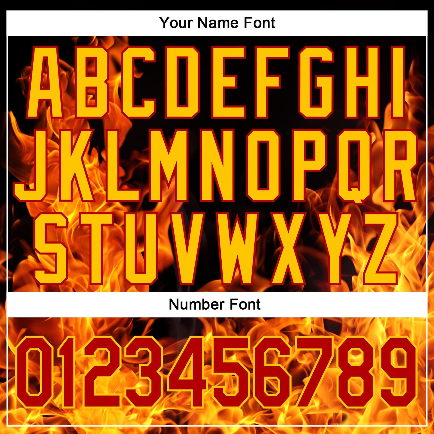 Custom Stitched Black Red-Gold 3D Pattern Design Flame Sports Pullover Sweatshirt Hoodie view 4