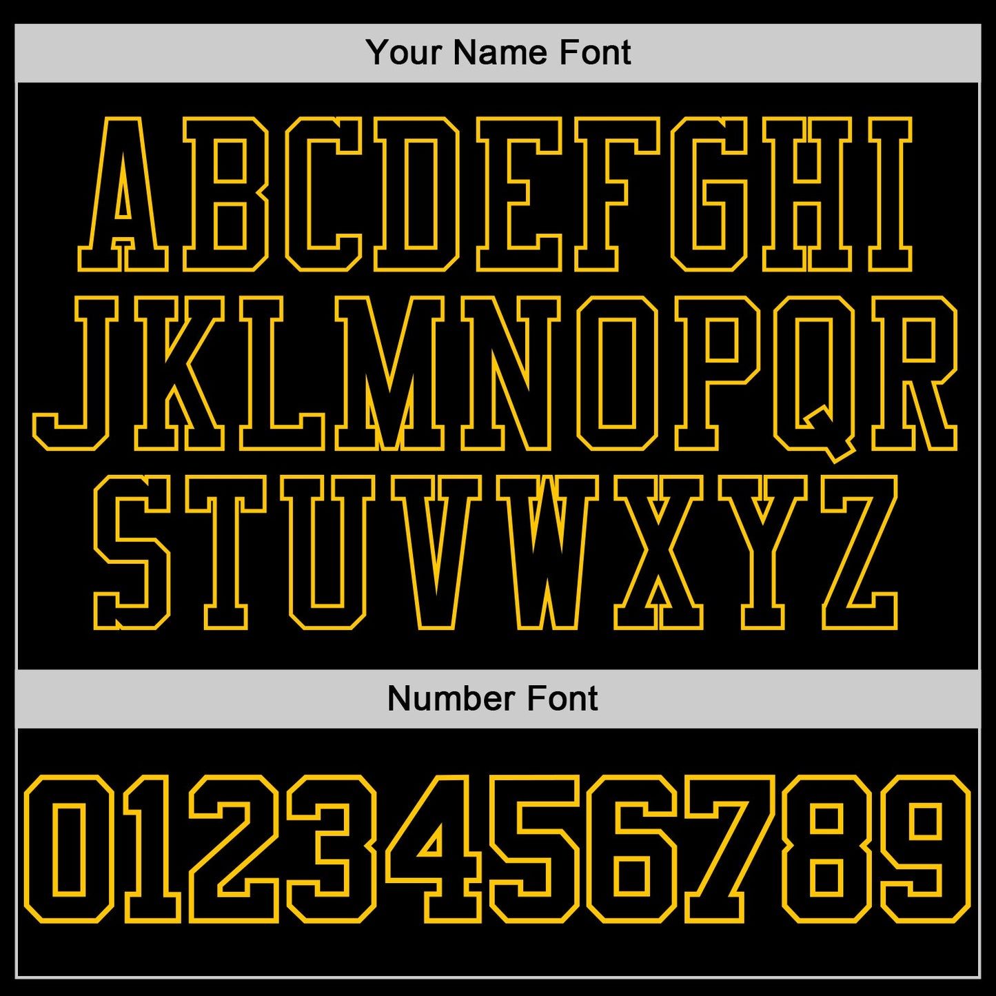 Custom Stitched Black Black-Gold Sports Pullover Sweatshirt Hoodie view 4