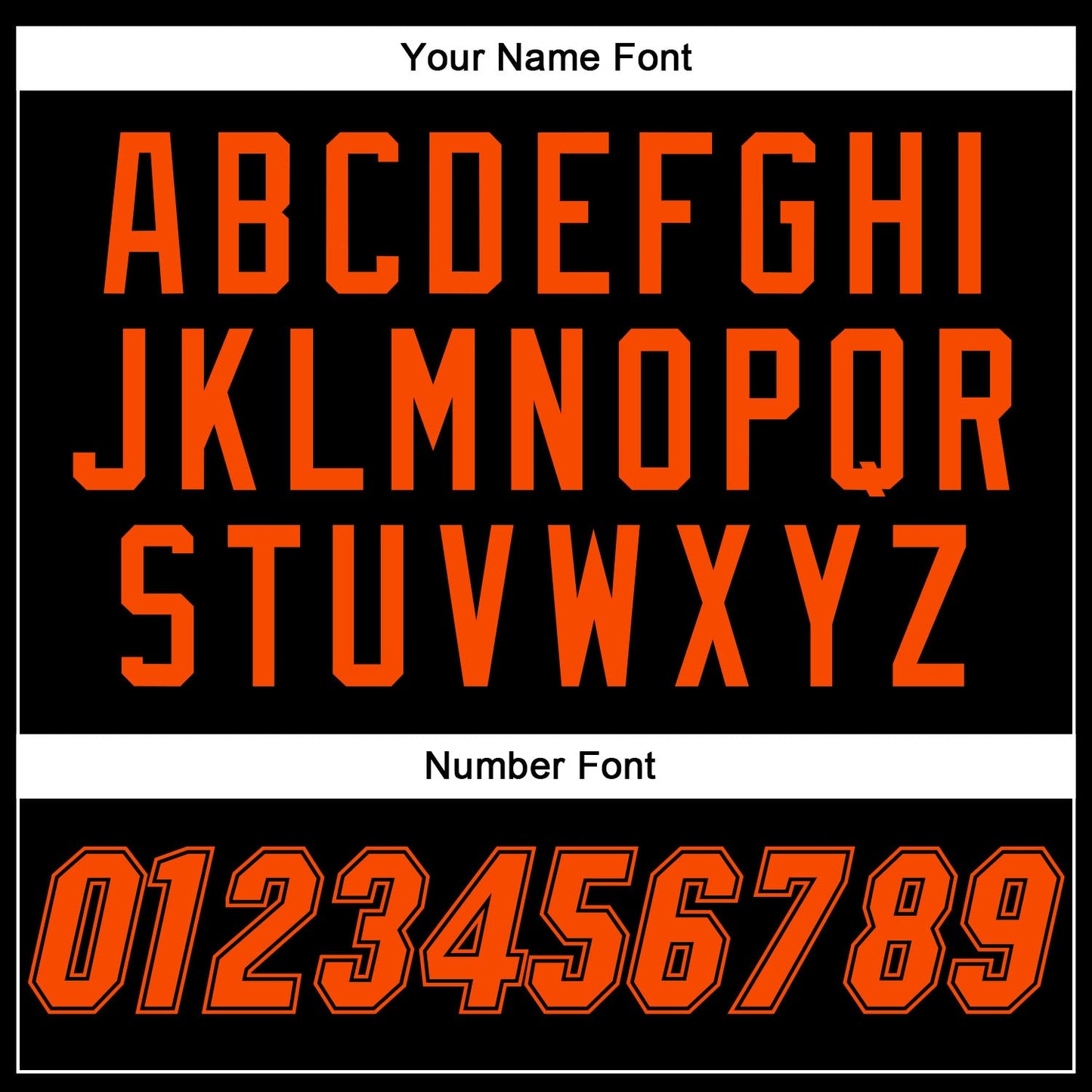 Custom Black Orange-Black Authentic Baseball Jersey view 5