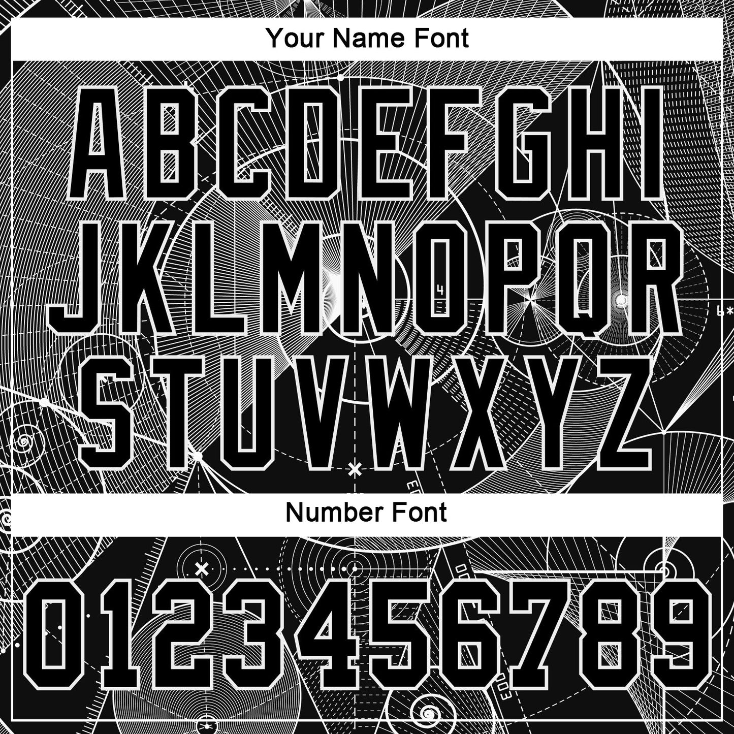 Custom Black Black-White 3D Pattern Design Geometry Authentic Baseball Jersey view 6