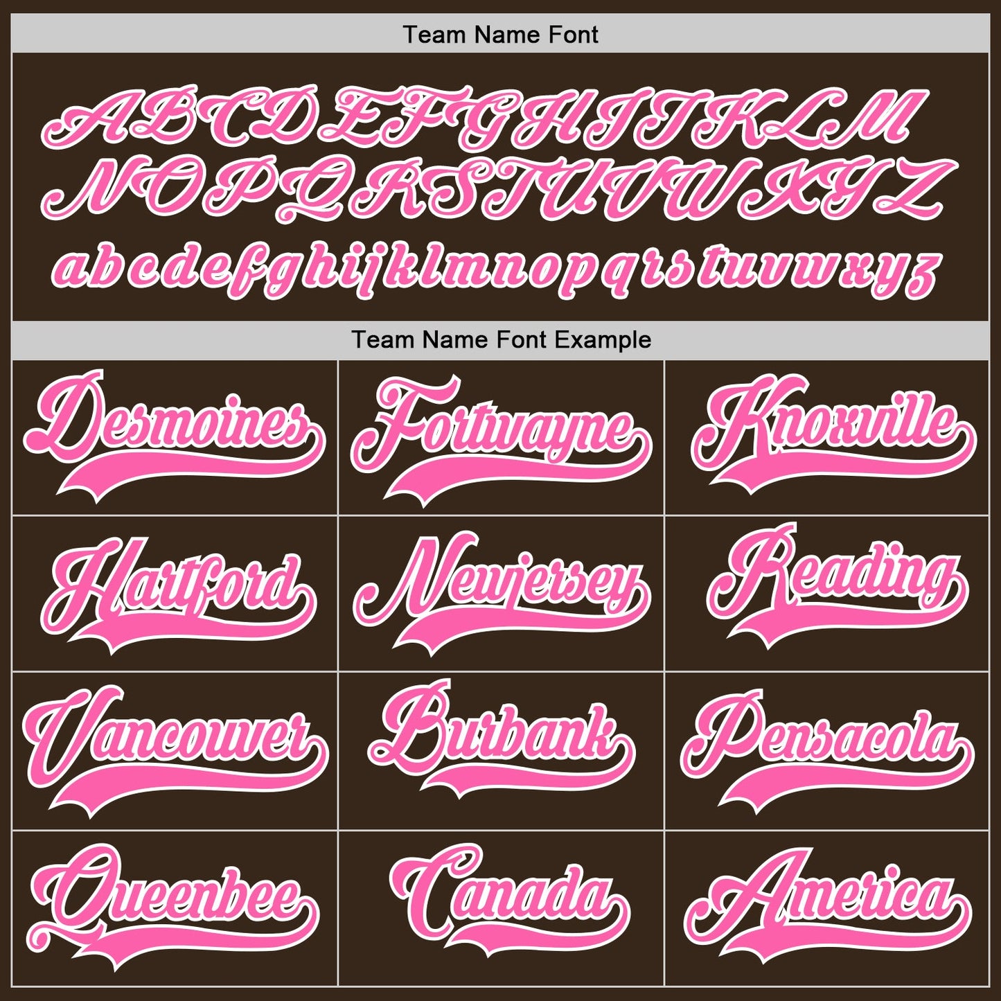 Custom Brown Pink-White Hockey Jersey view 4