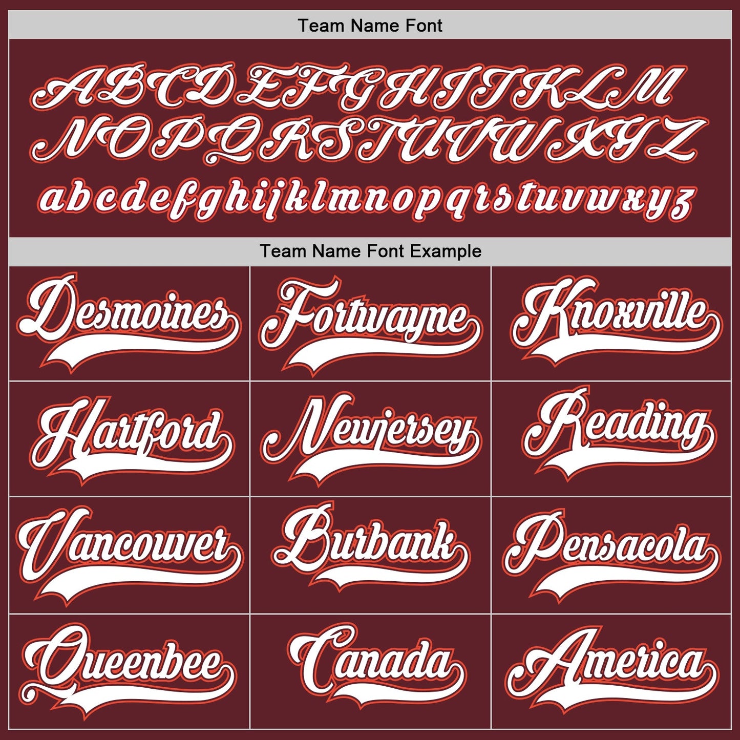 Custom Burgundy White-Orange Hockey Jersey view 4