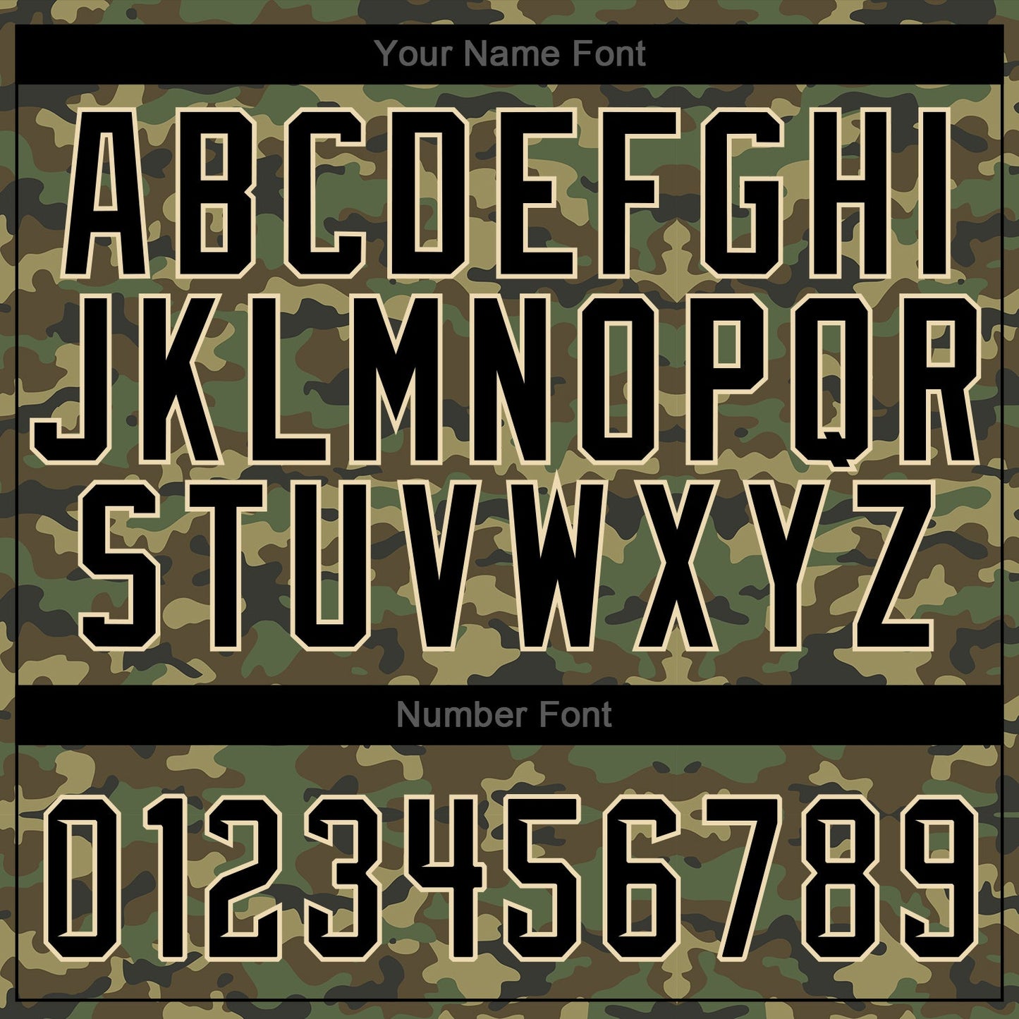 Custom Camo Black-City Cream Authentic Salute To Service Baseball Jersey view 6
