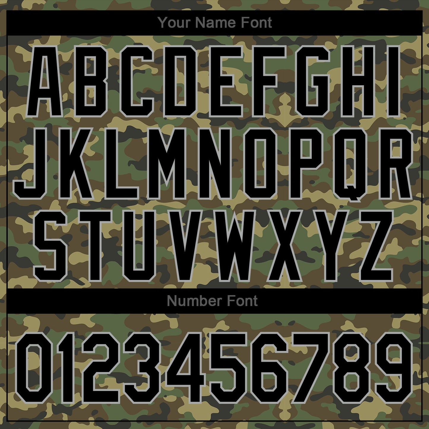 Custom Stitched Camo Black-Gray Sports Pullover Sweatshirt Salute To Service Hoodie view 6