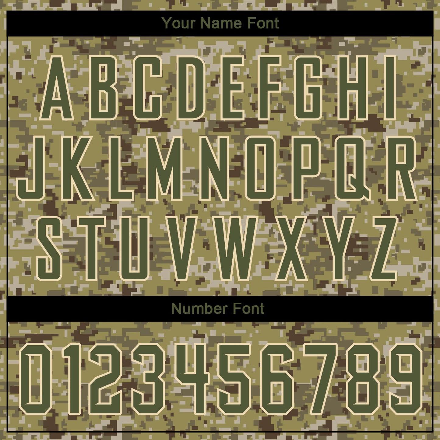 Custom Stitched Camo Olive-Cream Sports Pullover Sweatshirt Salute To Service Hoodie view 6