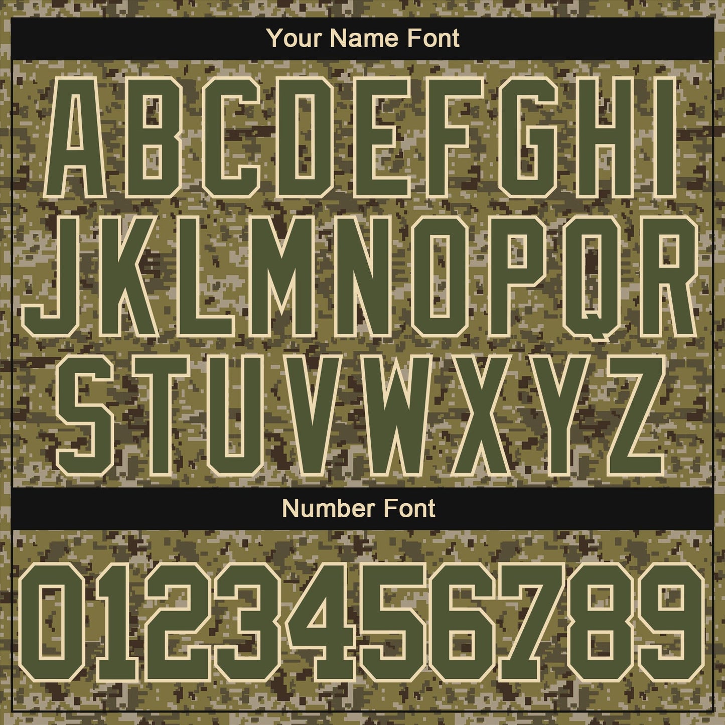 Custom Camo Olive-Cream Performance Salute To Service T-Shirt view 4