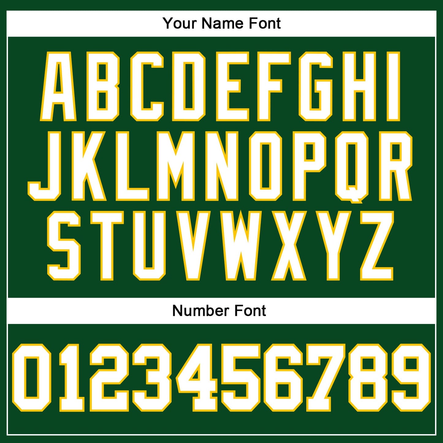 Custom Green White-Gold Mesh Authentic Throwback Football Jersey view 6