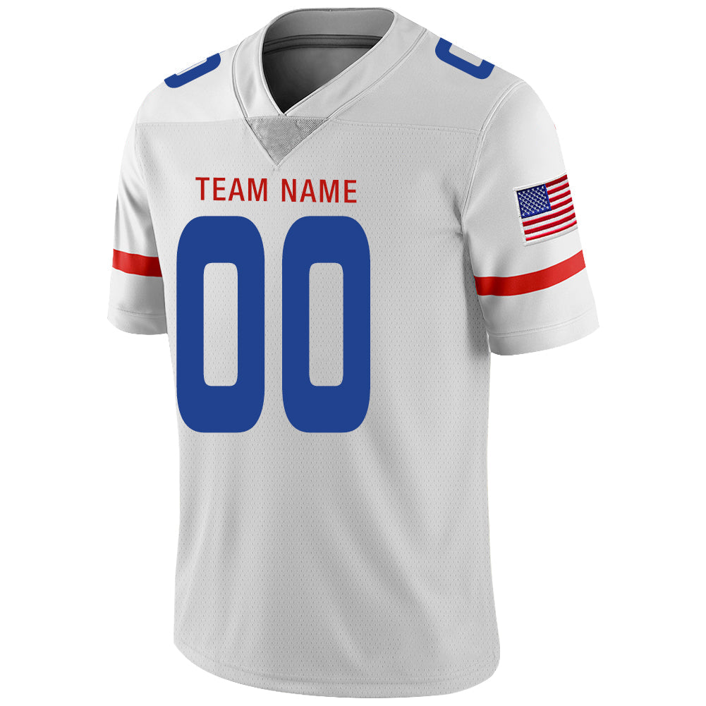 Custom H.Texans Stitched American Football Jerseys Personalize Birthday Gifts White Jersey view 4