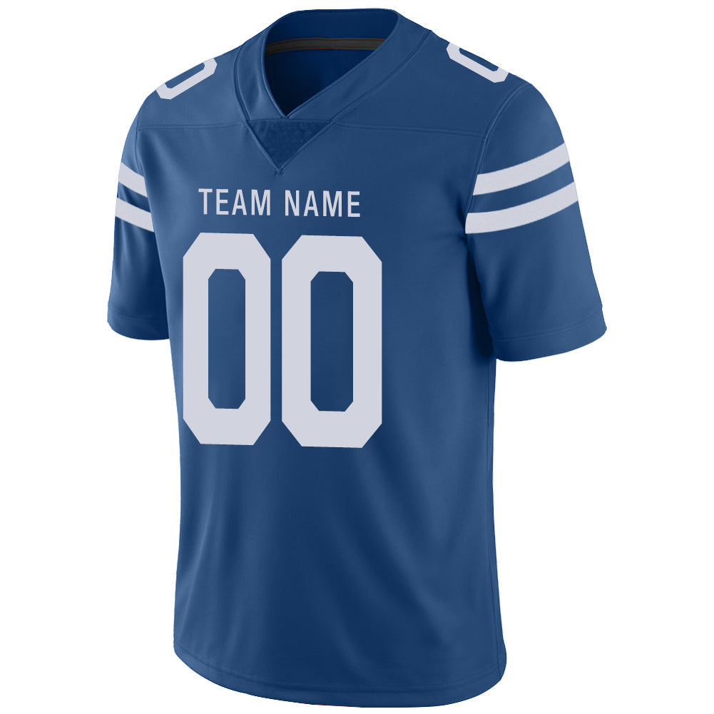 Custom IN.Colts Stitched American Football Jerseys Personalize Birthday Gifts Blue Jersey view 4