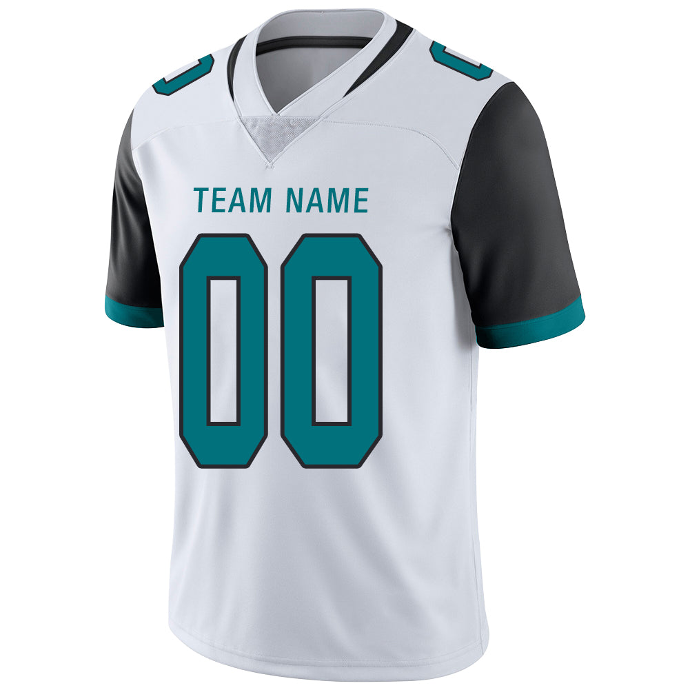 Custom J.Jaguars Stitched American Football Jerseys Personalize Birthday Gifts White Jersey view 4