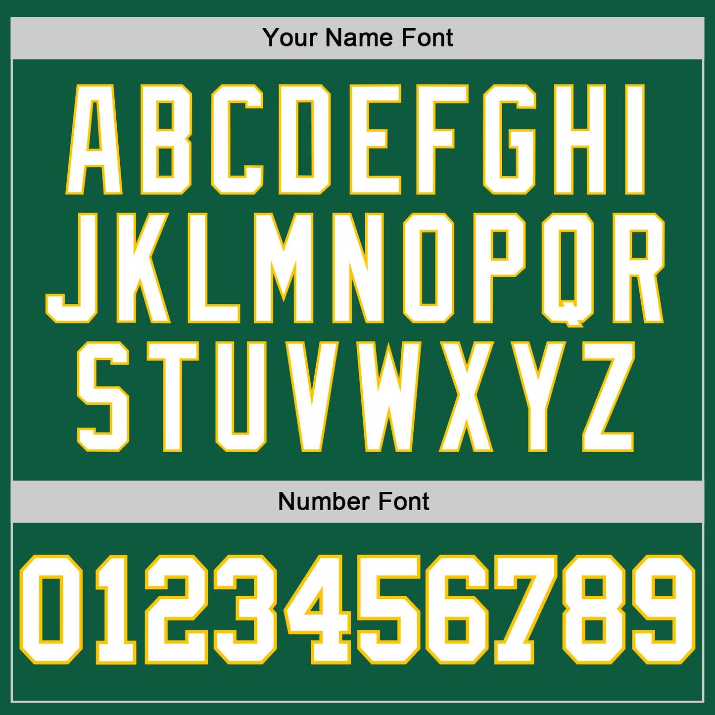 Custom Kelly Green White-Gold Authentic Baseball Jersey view 5