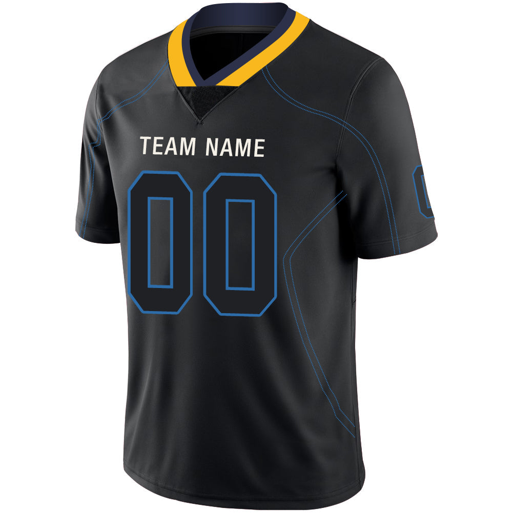 Custom LA.Chargers Stitched American Football Jerseys Personalize Birthday Gifts Black Jersey view 4