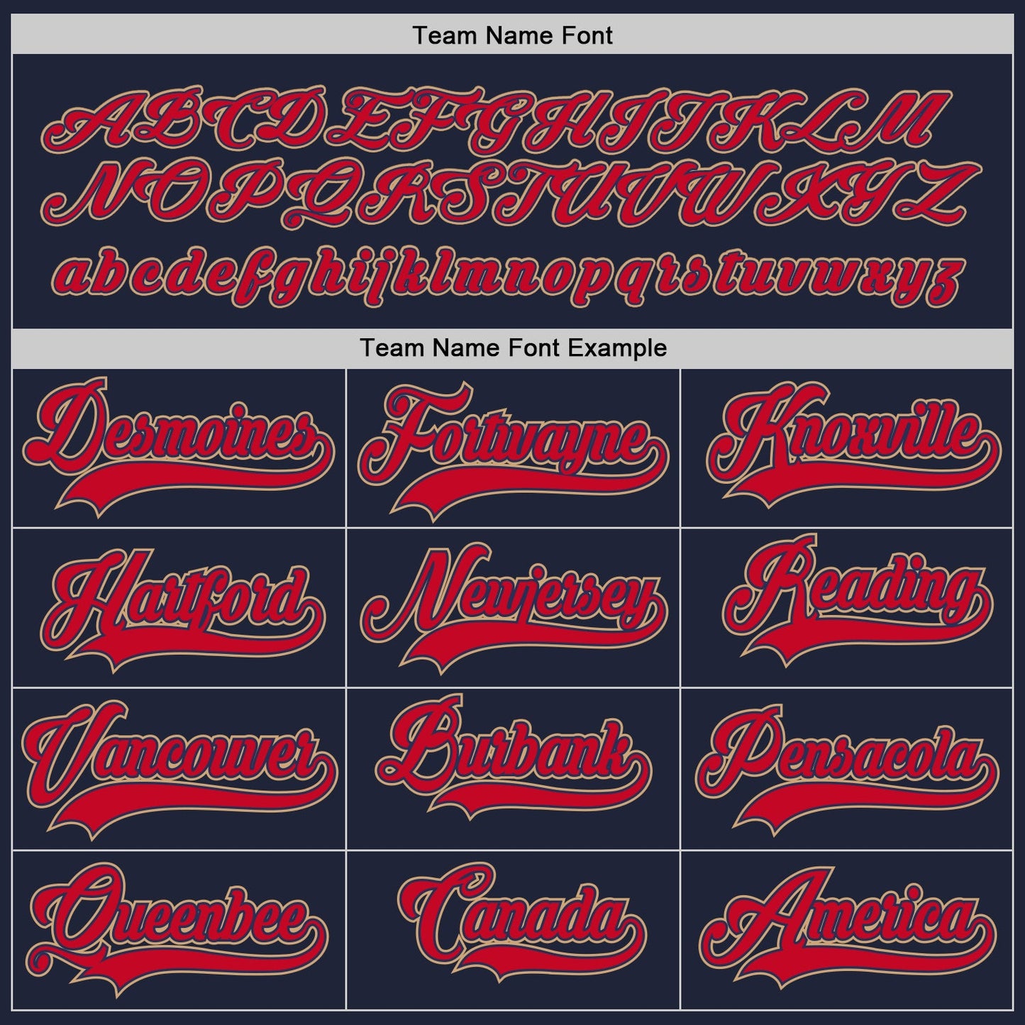 Custom Navy Red-Old Gold Hockey Jersey view 4