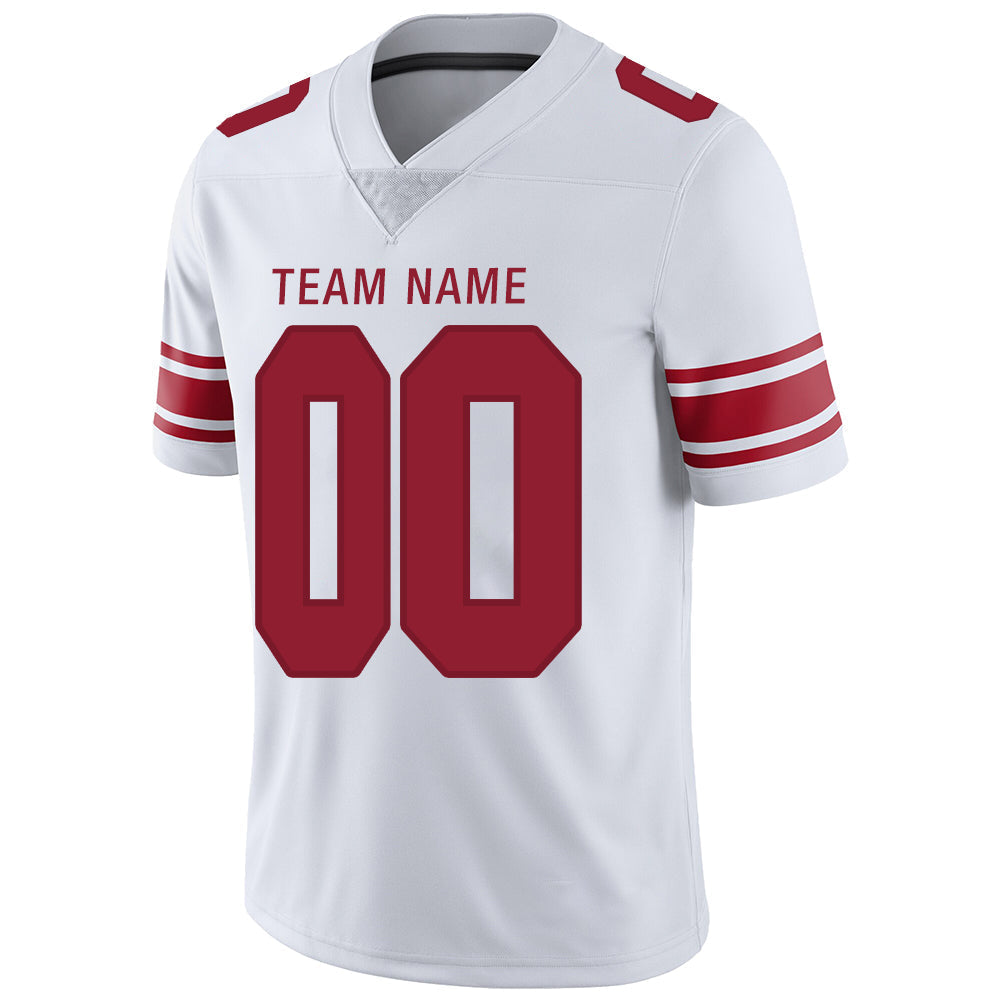 Custom NY.Jets Stitched American Football Jerseys Personalize Birthday Gifts White Jersey view 4