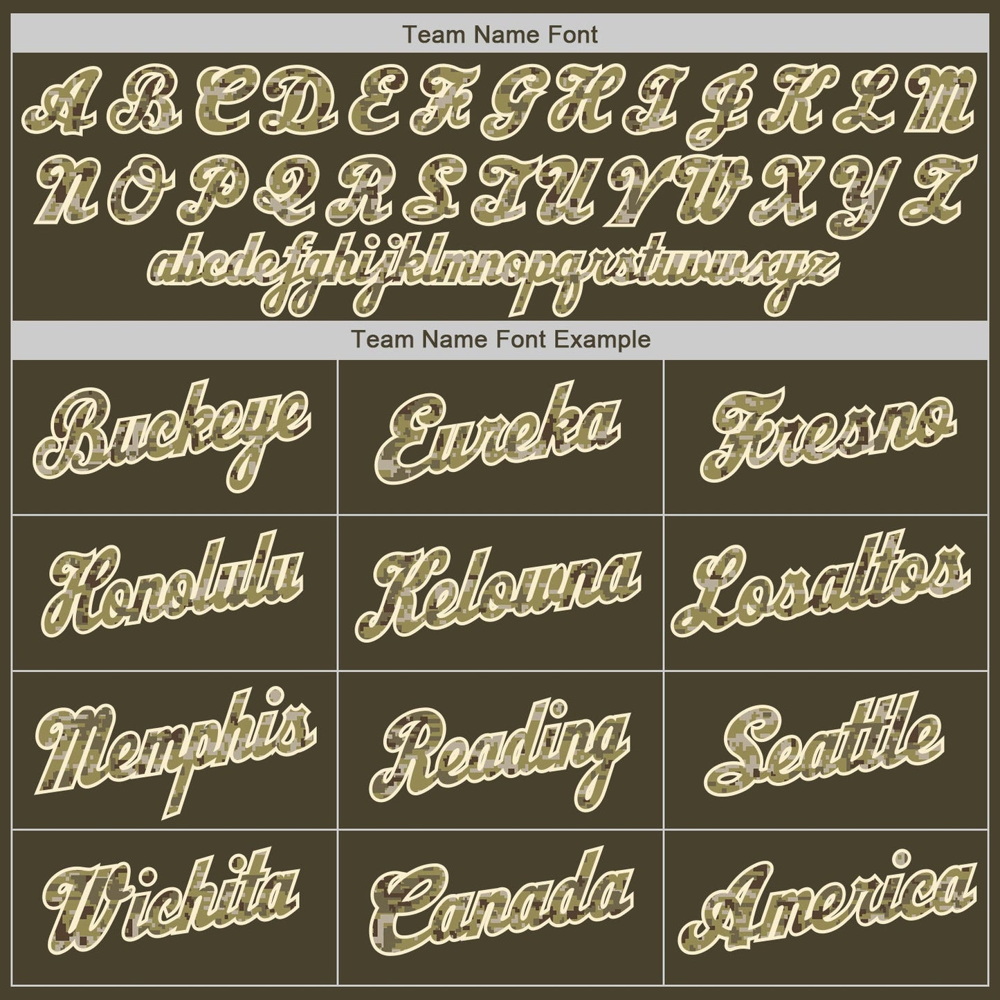Custom Olive Camo-Cream Authentic Throwback Rib-Knit Salute To Service Baseball Jersey Shirt view 7