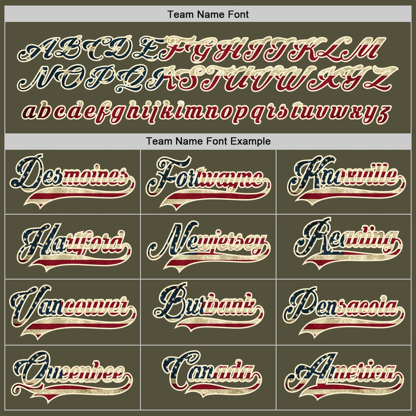 Custom Olive Vintage USA Flag-Cream Salute To Service Hockey Jersey view 4