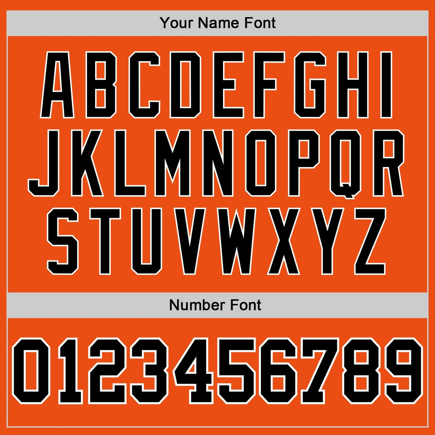 Custom Orange Black-White Authentic Baseball Jersey view 5