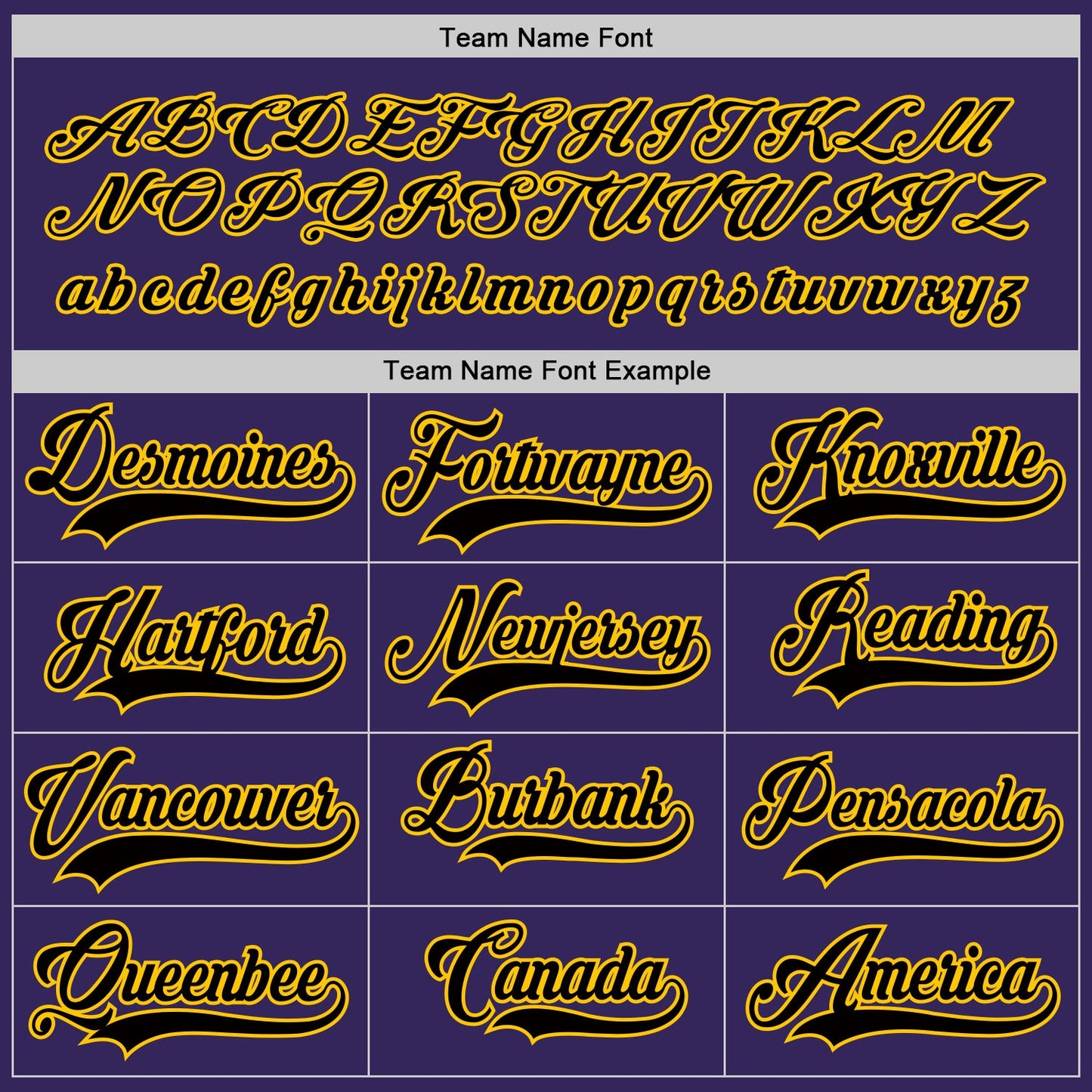 Custom Purple Black-Gold Hockey Jersey view 4