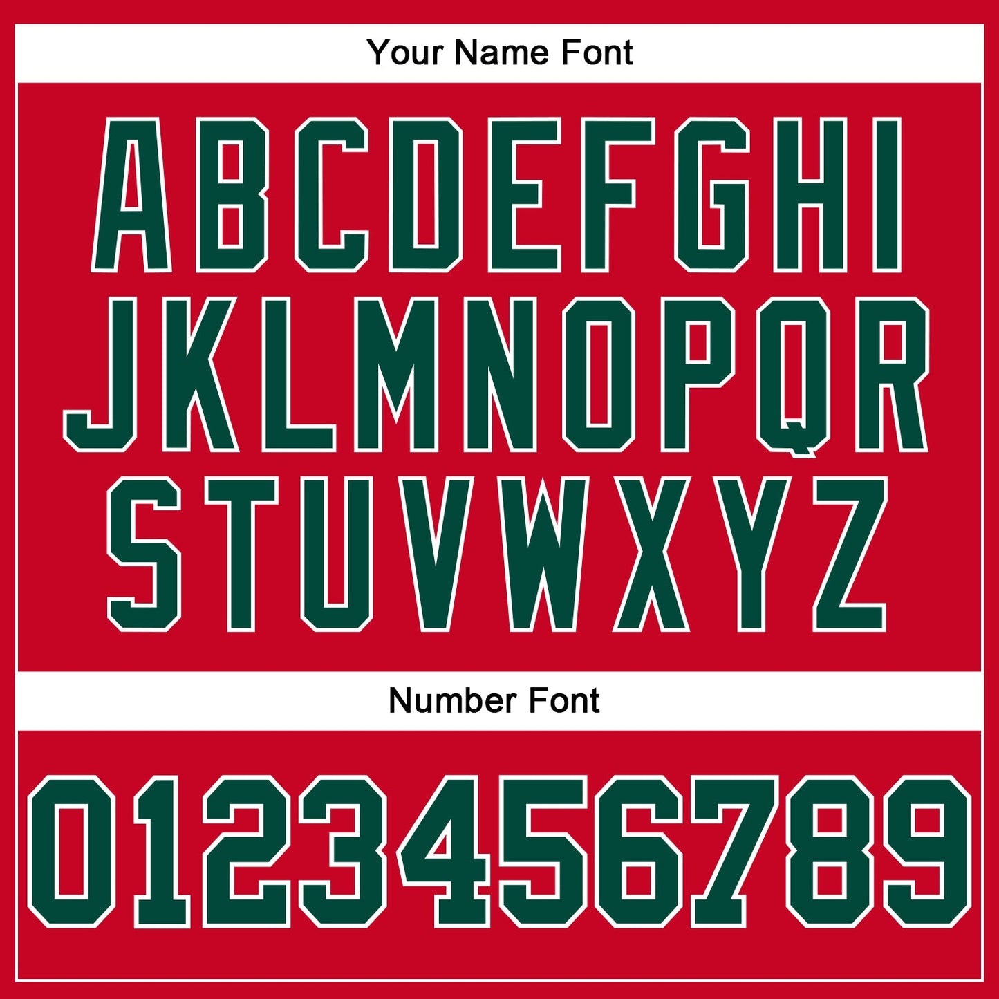 Custom Red Green-White Authentic Throwback Basketball Jersey view 4