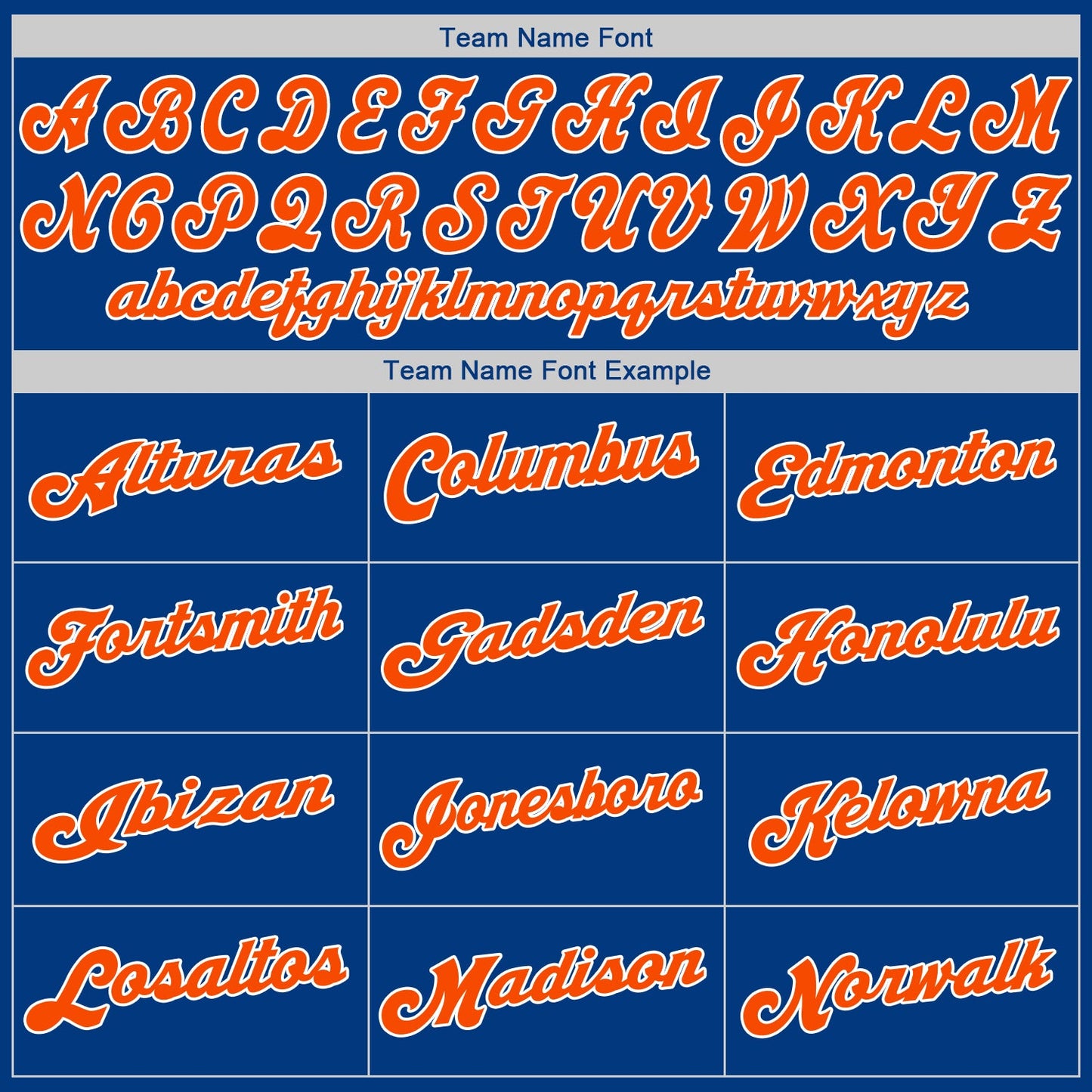 Custom Royal Orange-White Authentic Baseball Jersey view 6
